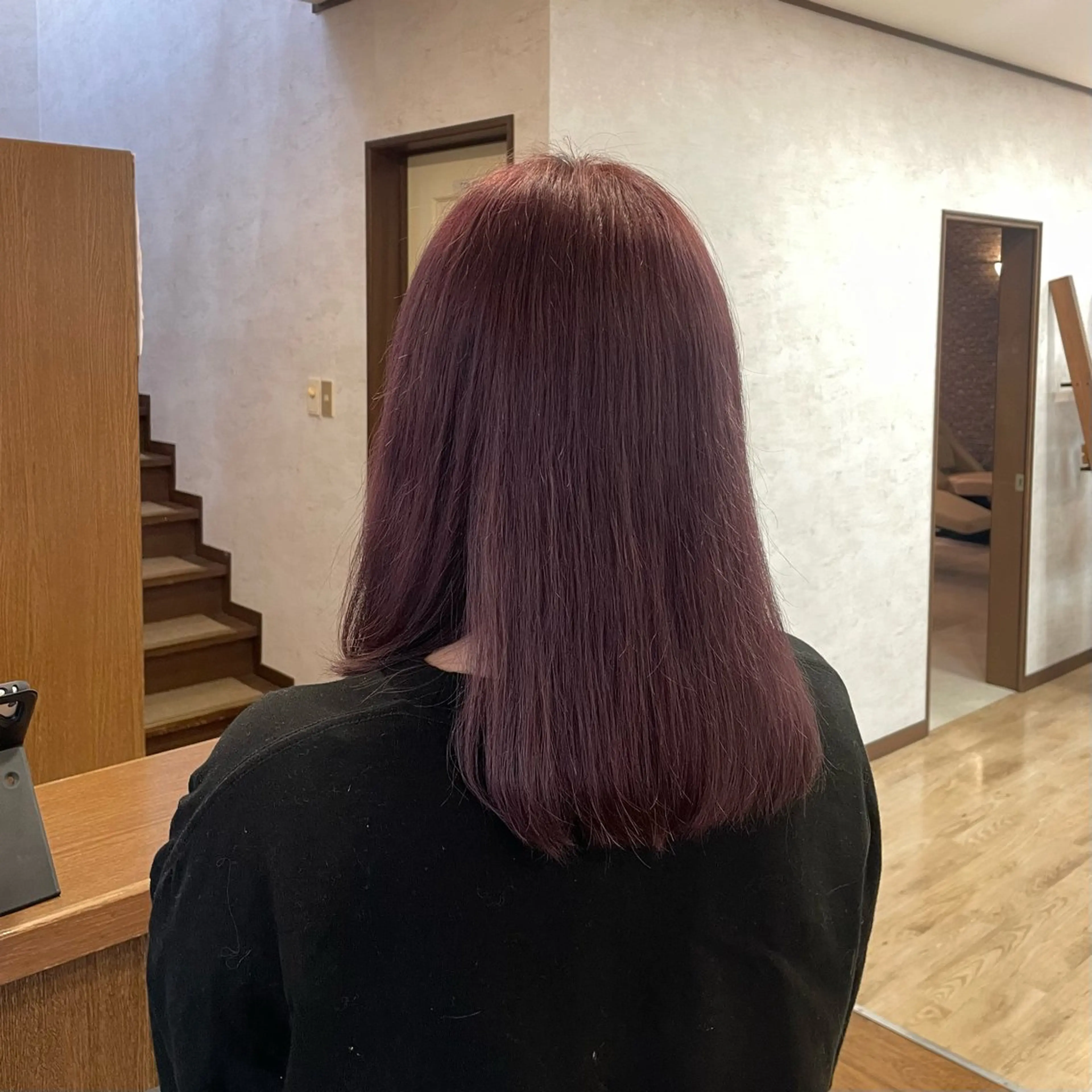 ミディアム カラー ゆい/メンズカット /レイヤーカットのヘアスタイル