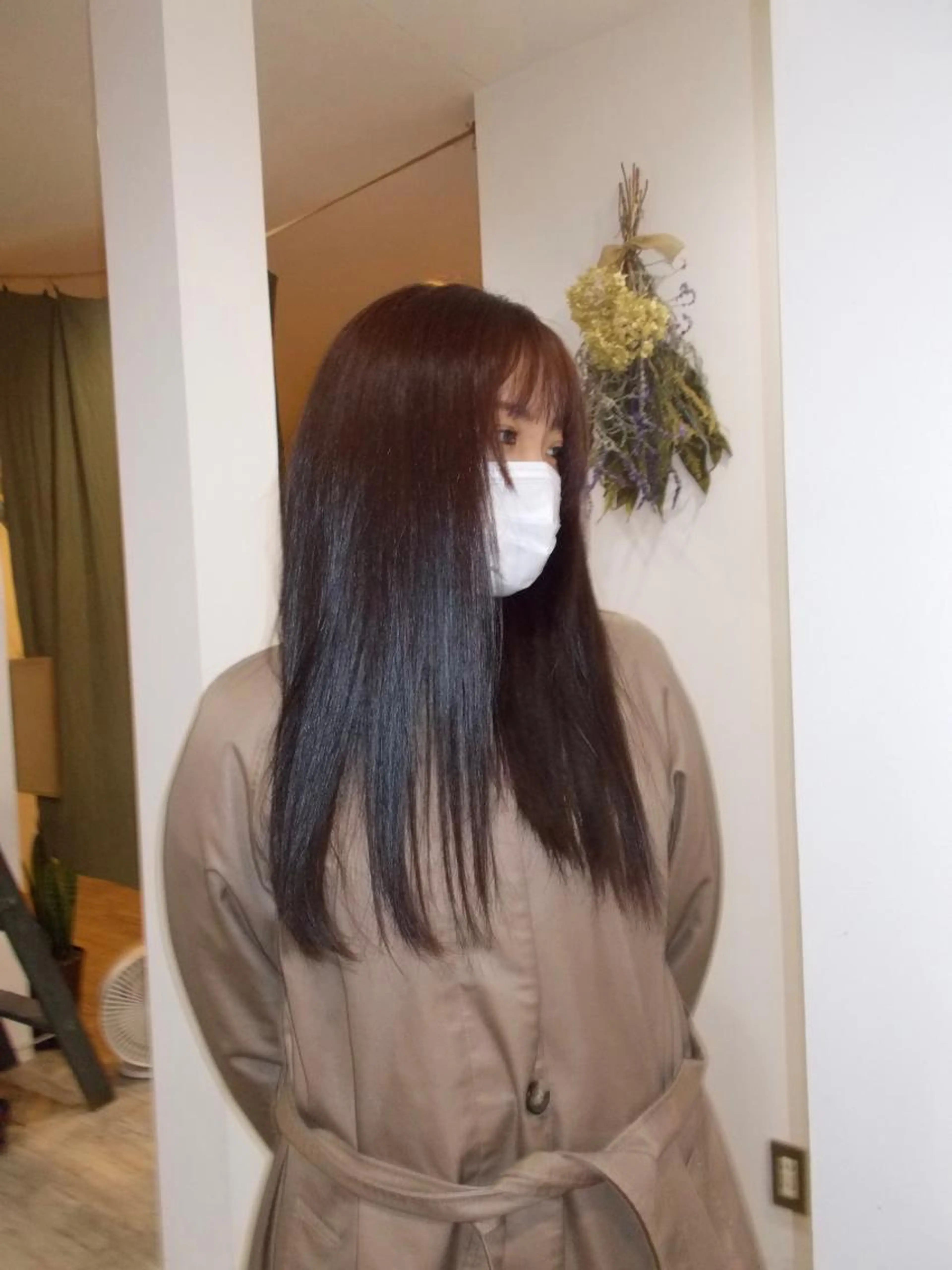 ヘアカラーの写真