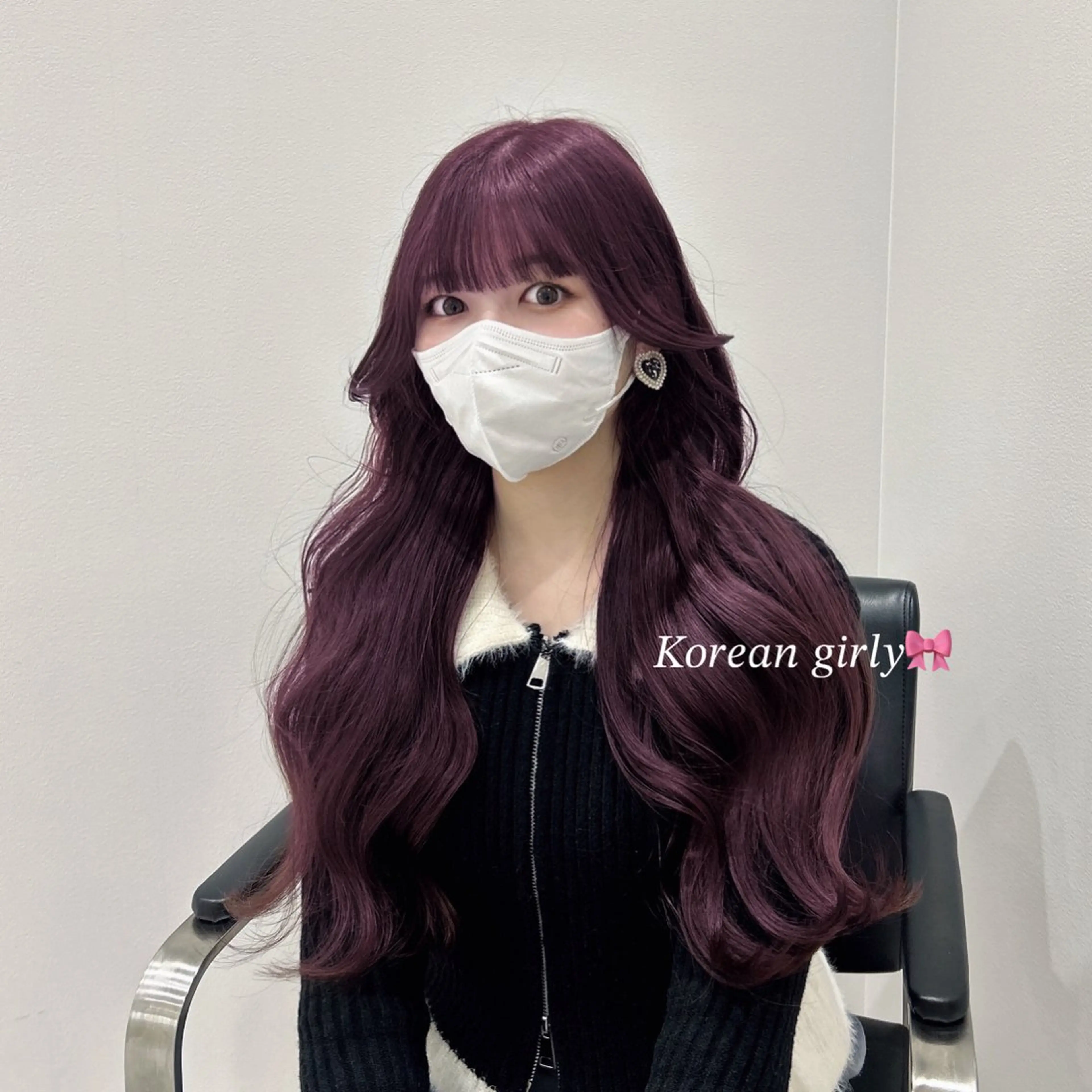 ロング MAEUL NAGOYA所属・⛓韓国IDOLヘア 🥀🖤/あいりのヘアスタイル