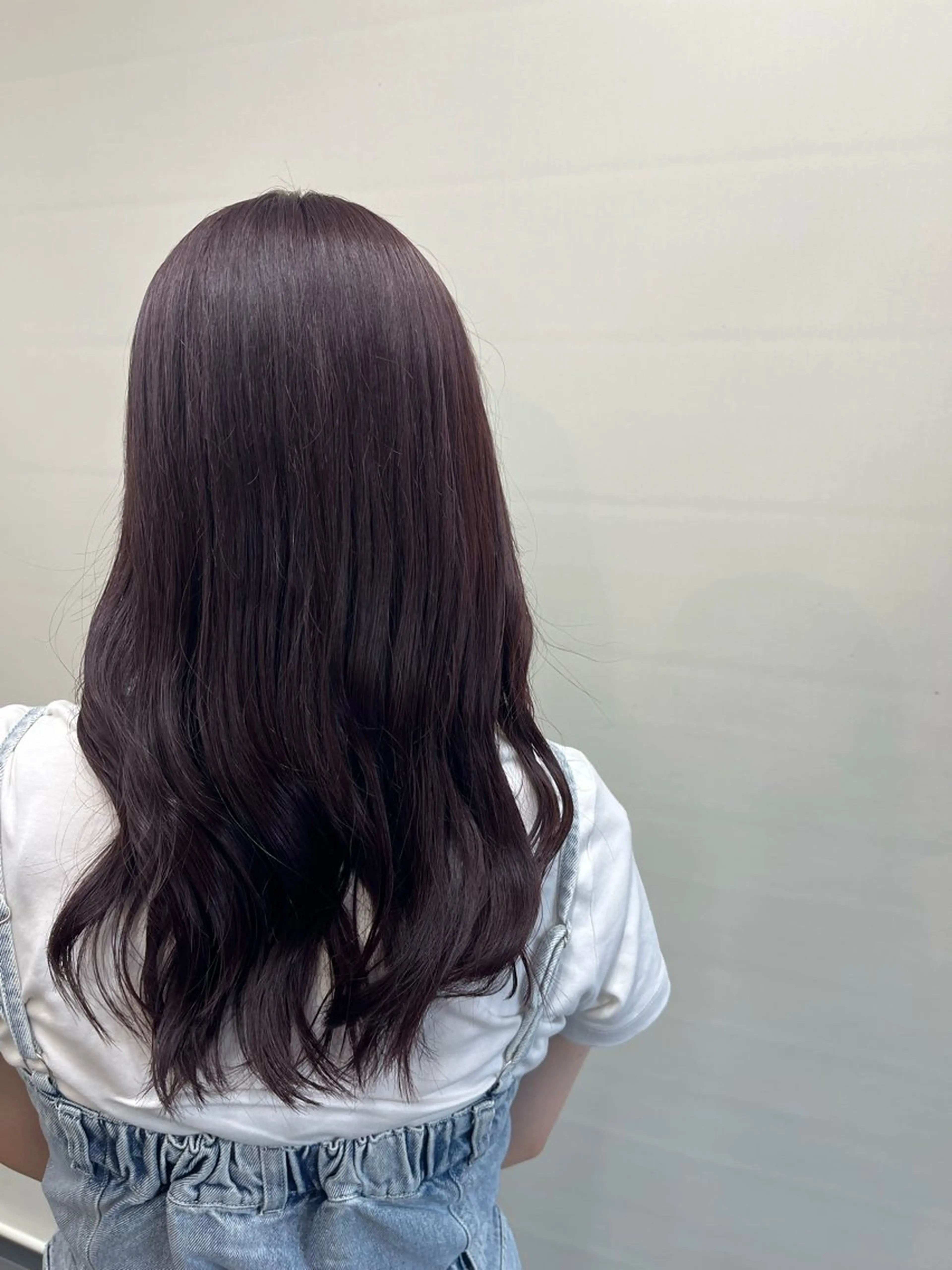 カラー 松井 咲樹のヘアスタイル