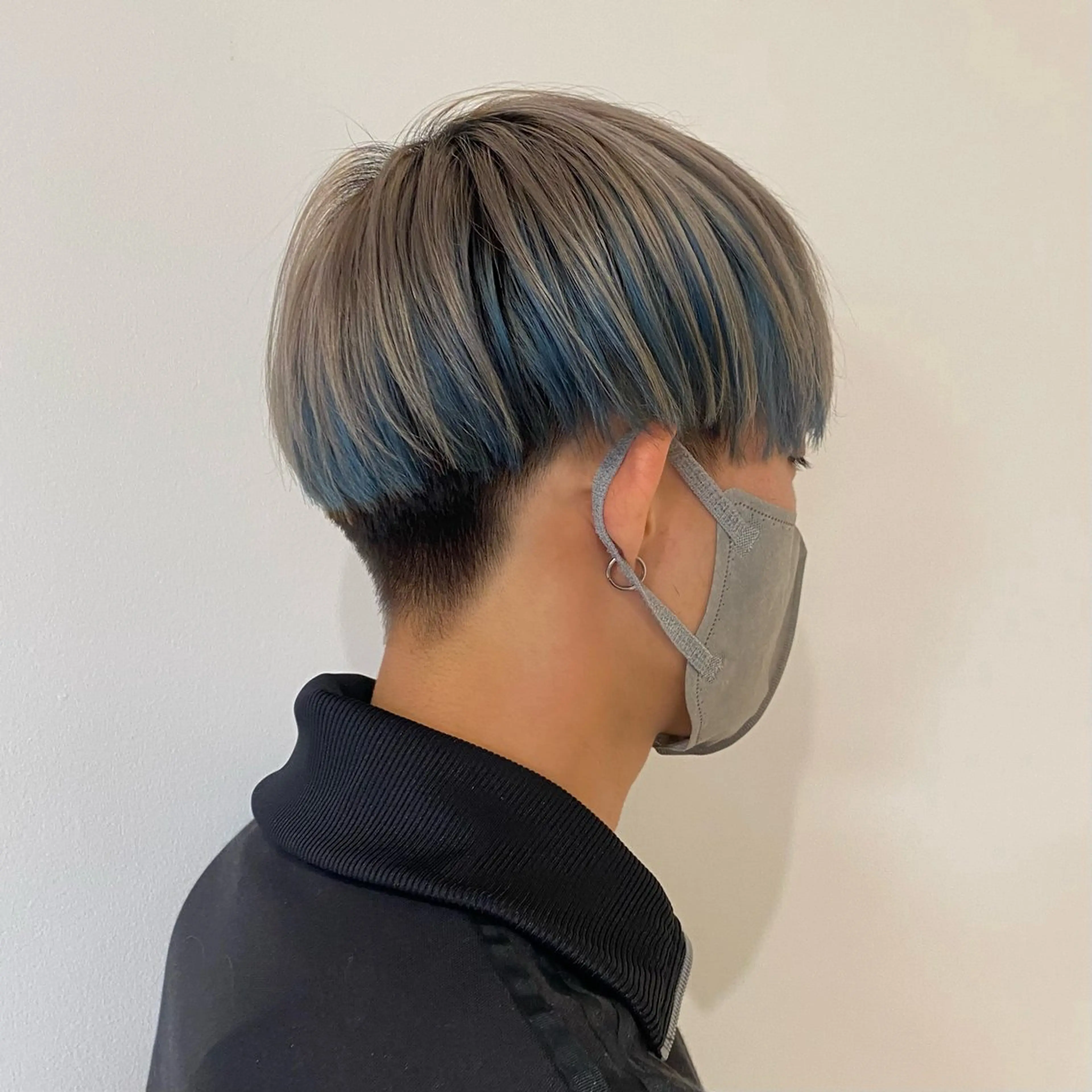 ショート カラー メンズ デザインカラー🕊️ イオのヘアスタイル
