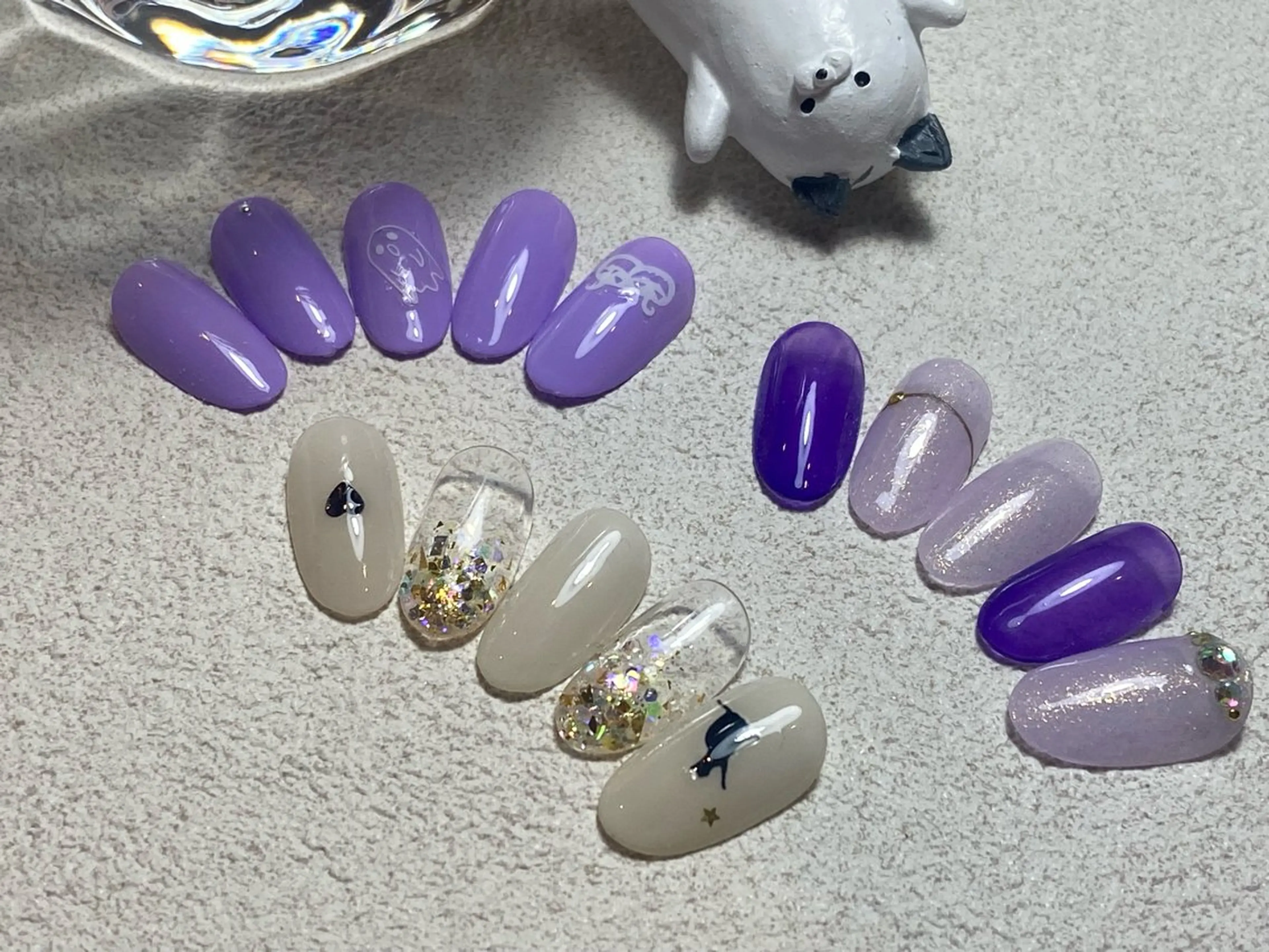 【パラジェル使用】10月限定ハロウィンネイル🎃オフ込み¥6300の写真