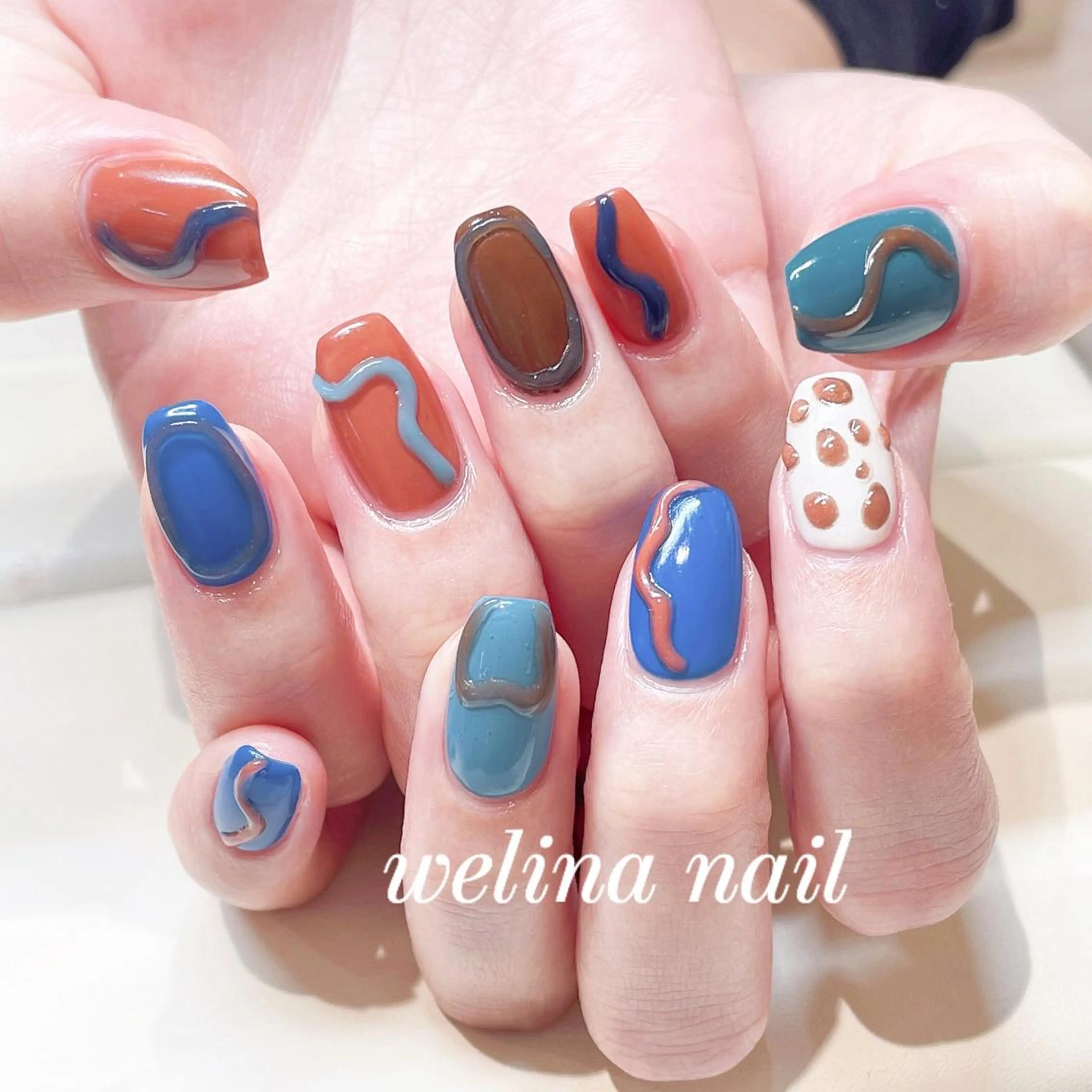 セミロング ハンドネイル WELINA nail salonのエステ・リラクイメージ