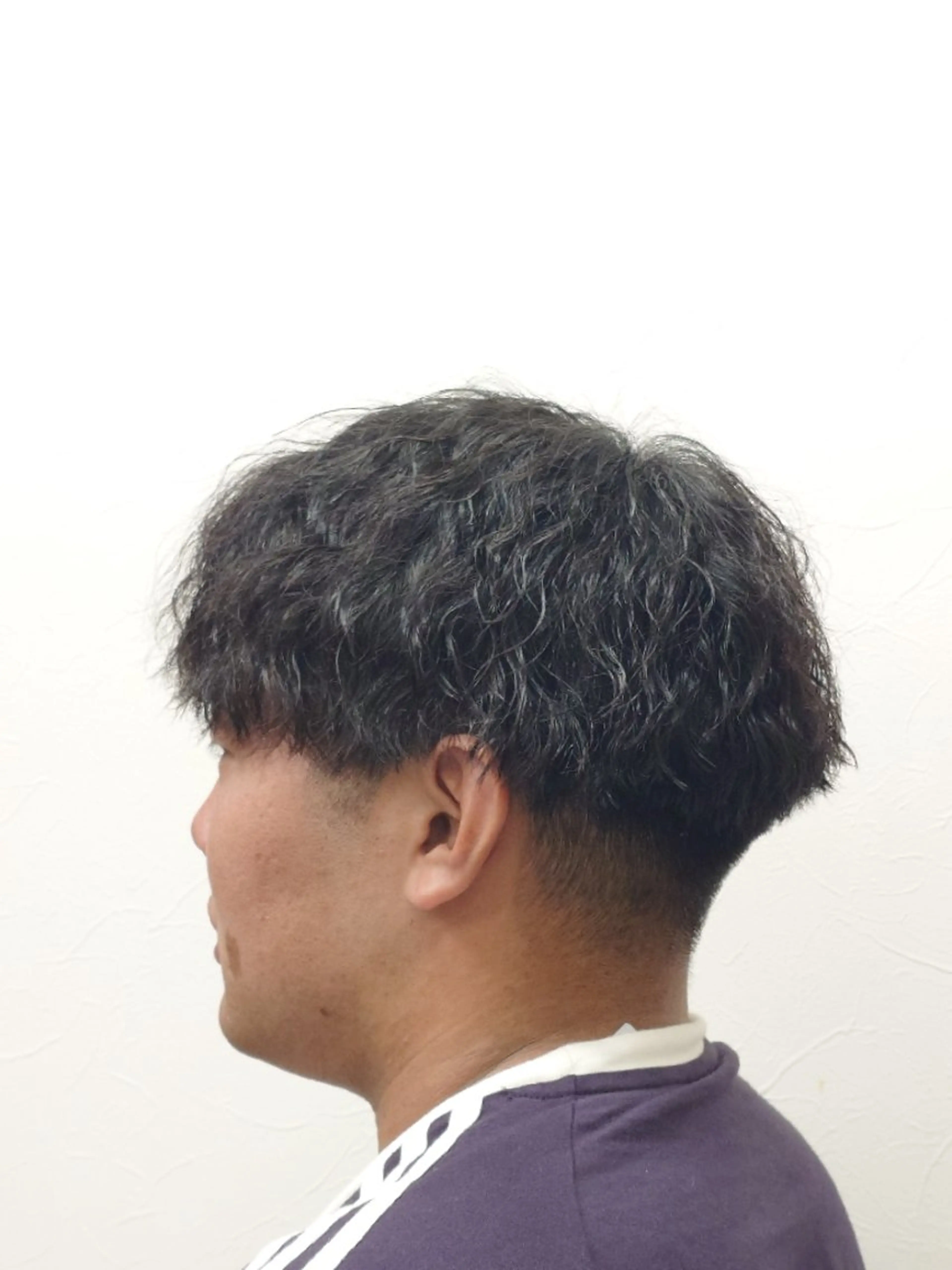 メンズカット＋ダメージレスパーマの写真