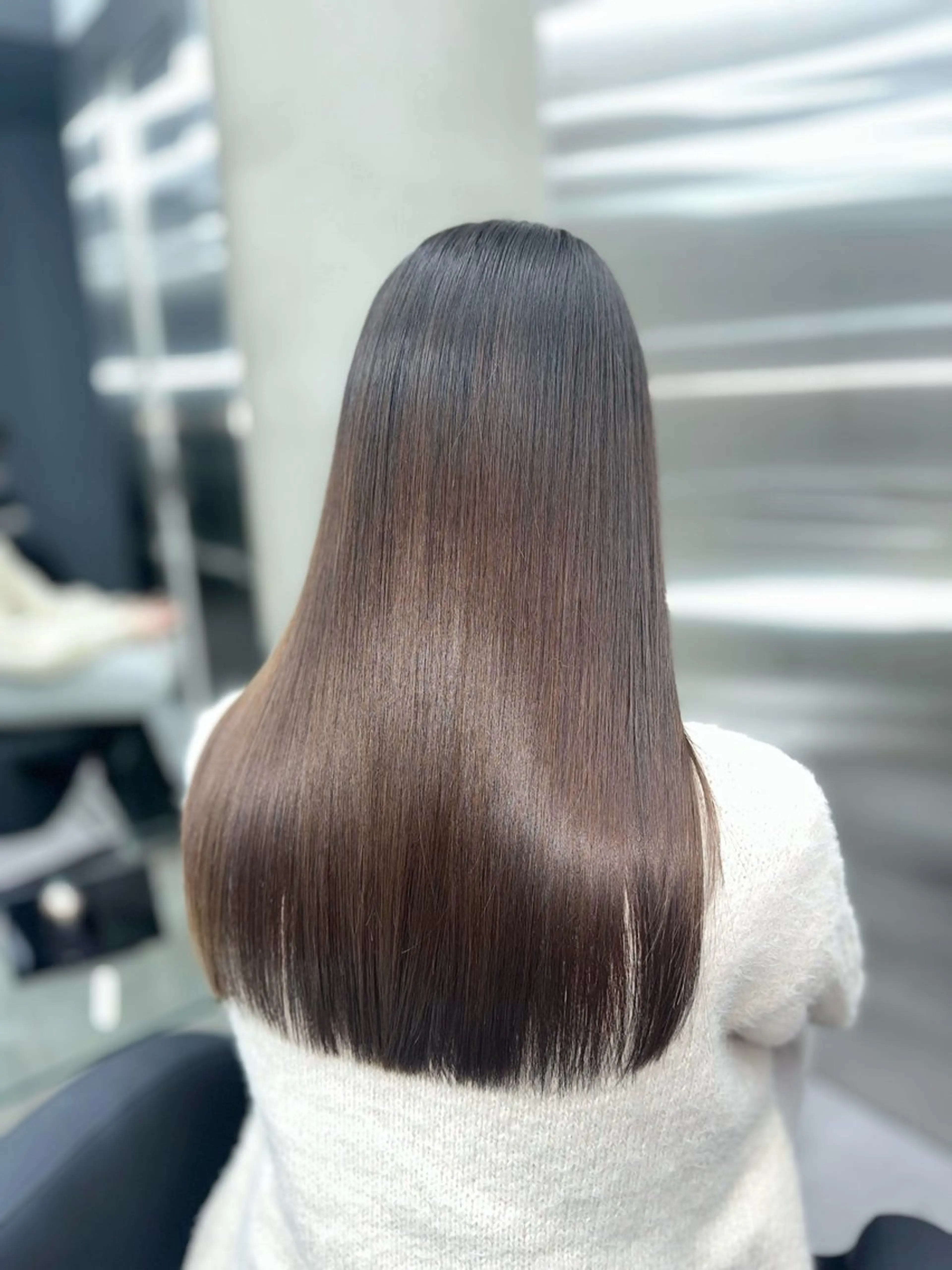 ロング カラー パーマ 縮毛矯正 【髪質改善特化】 tamのヘアスタイル