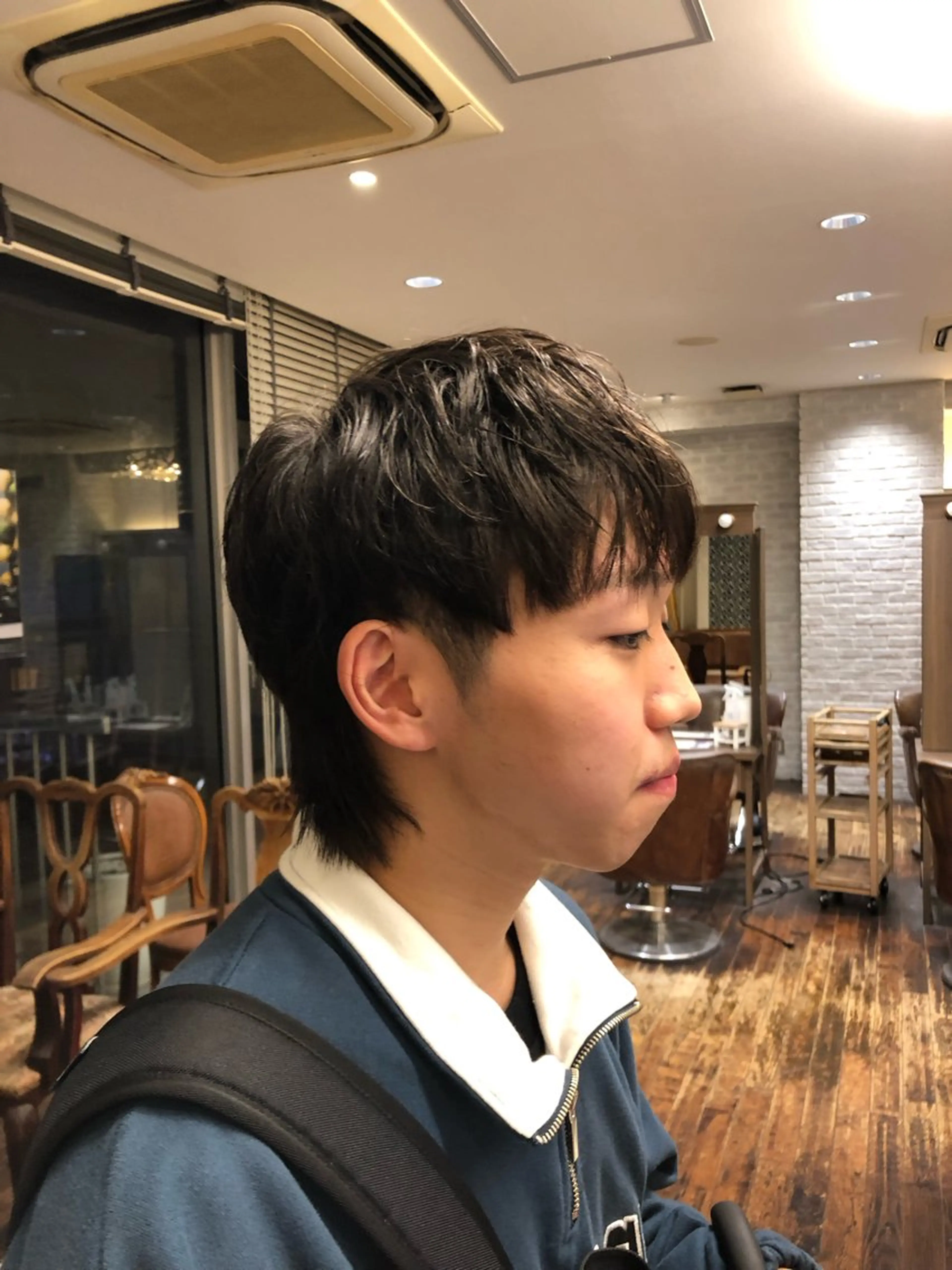 メンズ カット 韓国メンズヘア シンユウのヘアスタイル