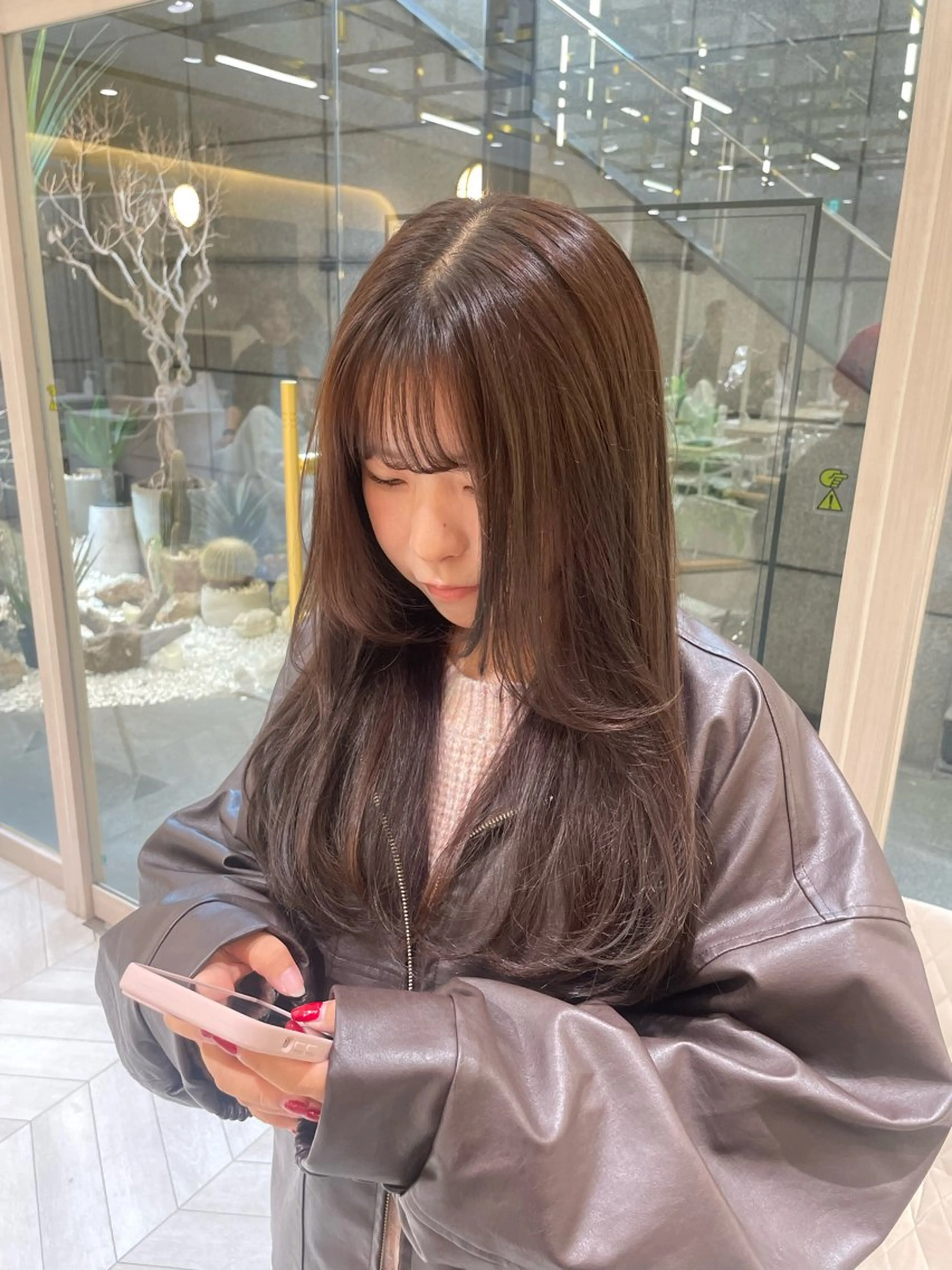 カラー 髪質改善 ヘアカラー トリートメント 似合わせNo.1/ sᴀᴋᴜʀᴀ🌸のヘアスタイル