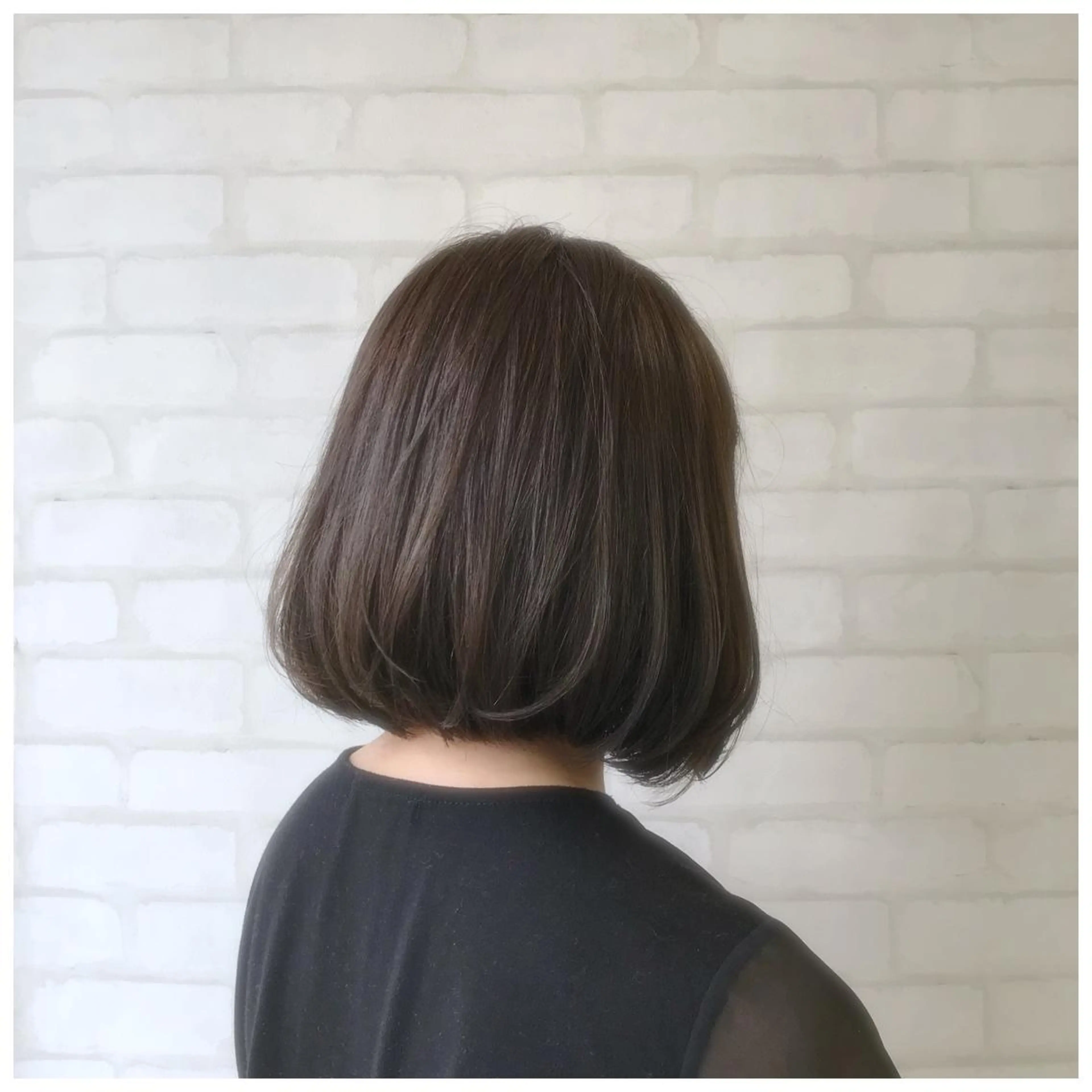 ミディアム カラー カット トリートメント hair-do所属・hair・do ✂︎　原口 侑大のヘアスタイル