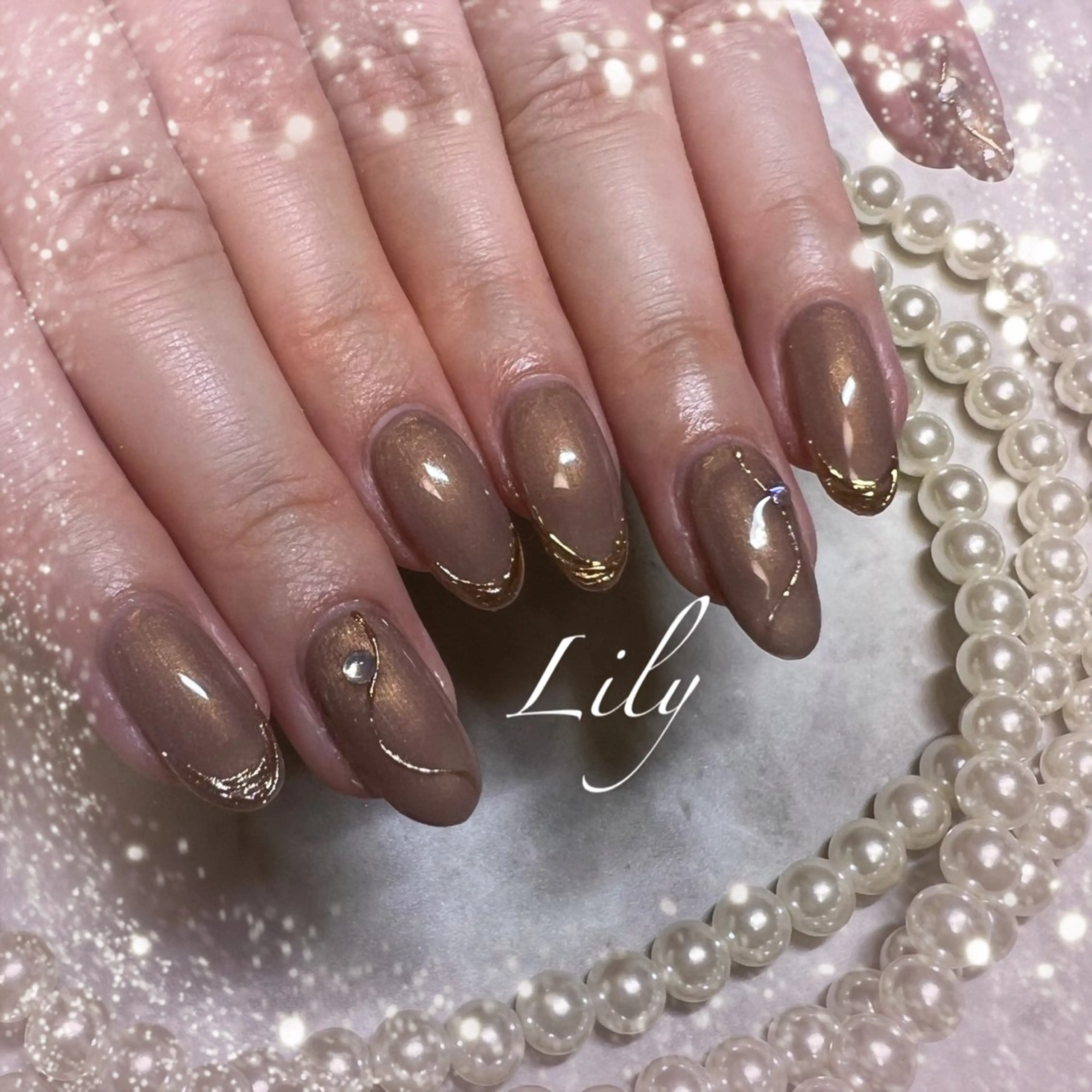ネイル ハンドネイル Nailsalon Lilyのネイルデザイン