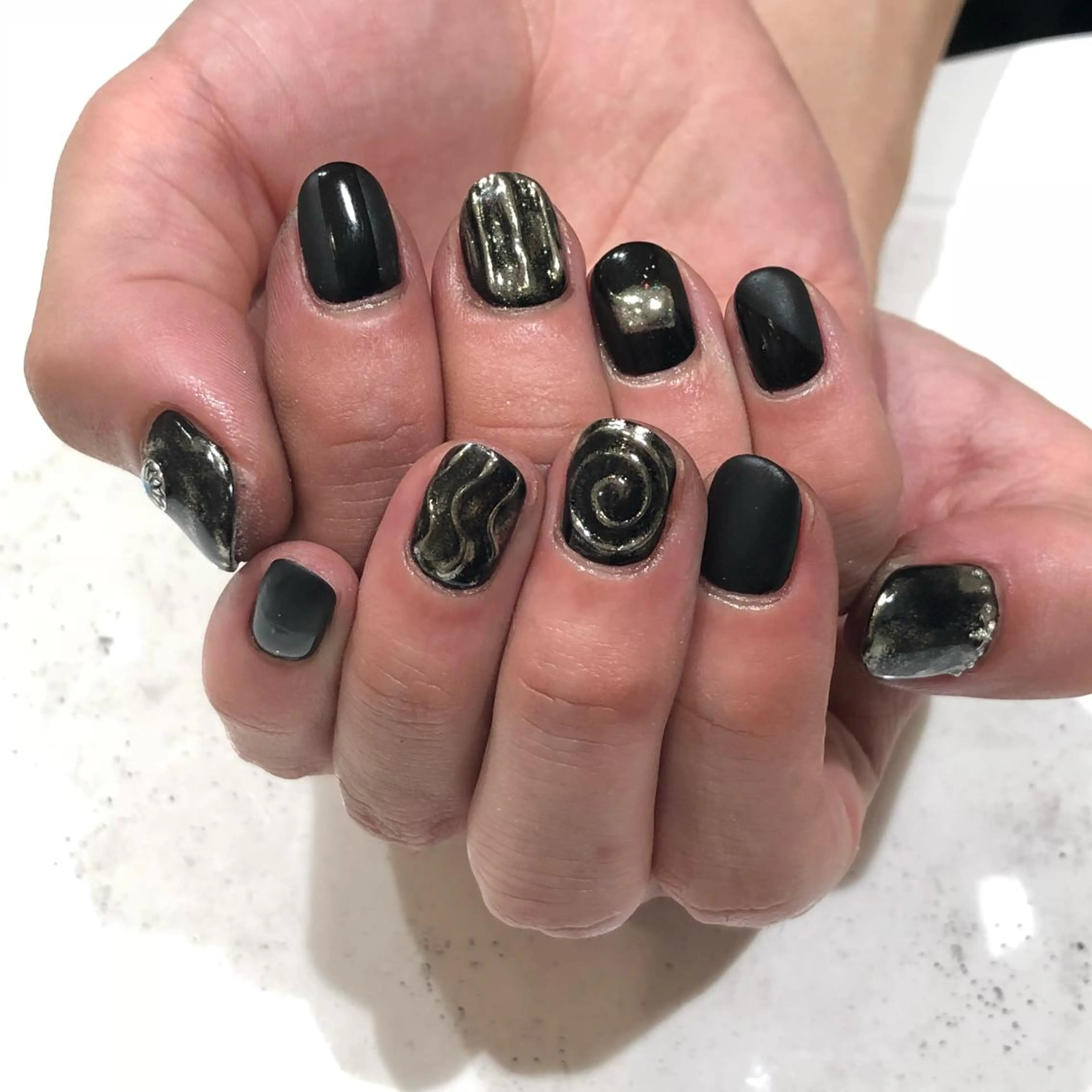 ネイル メンズネイル Allure Sayakaのネイルデザイン