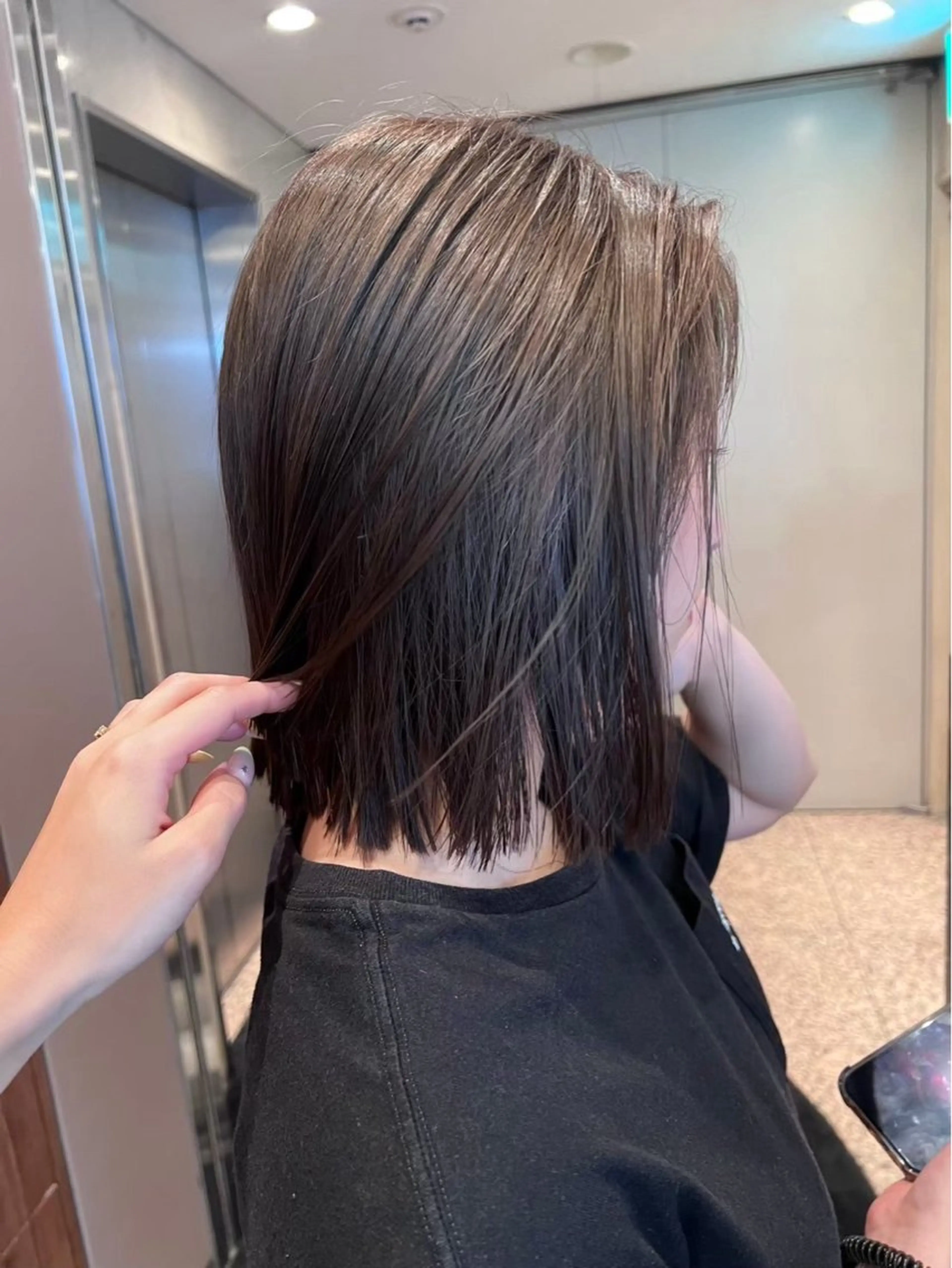 ミディアム BLOOMA所属・《海外ヘア》艶カラー Mariaのヘアスタイル