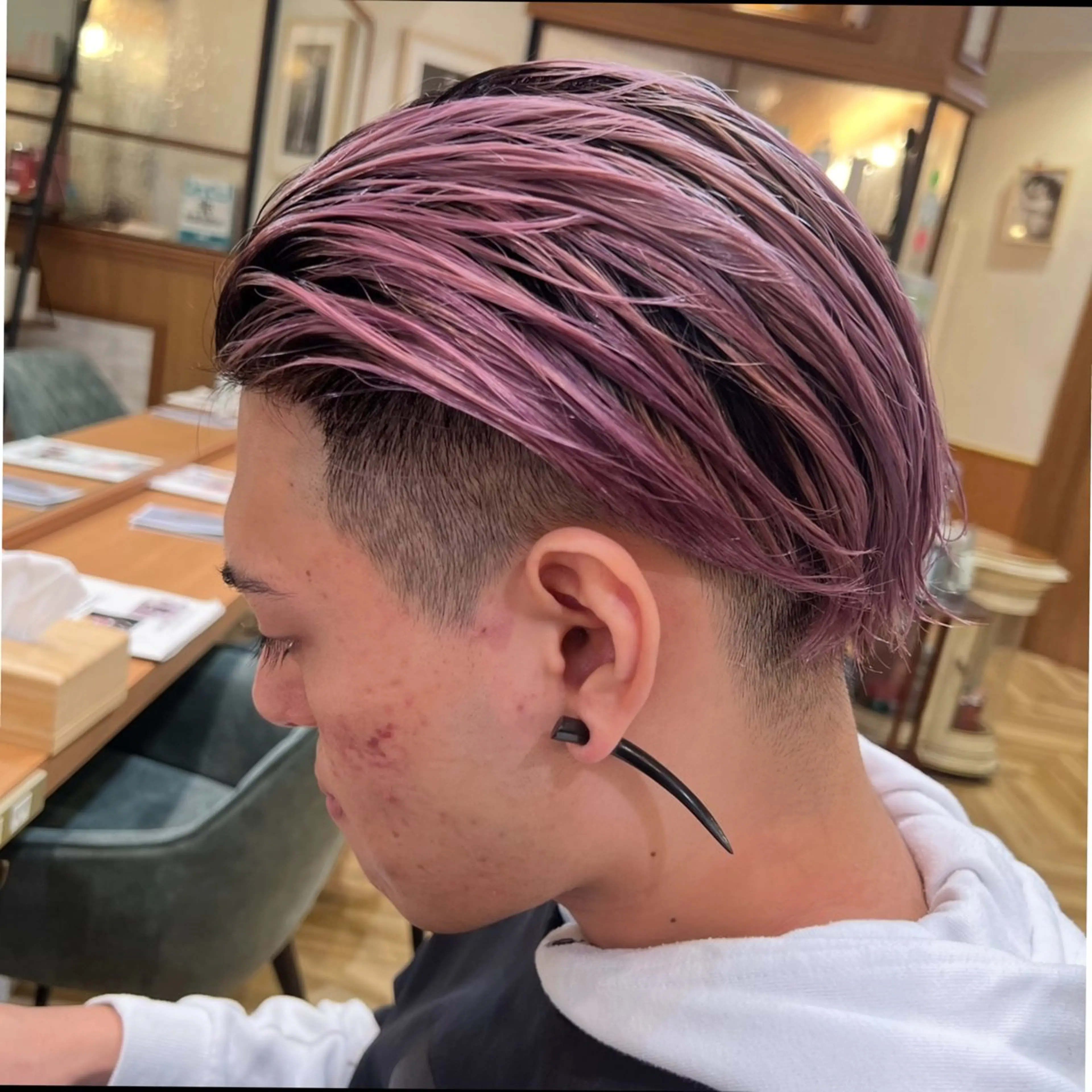 カラー メンズ Lond   ange池袋所属・メンズ特化美容師✂️ 和野瑛怜菜のヘアスタイル