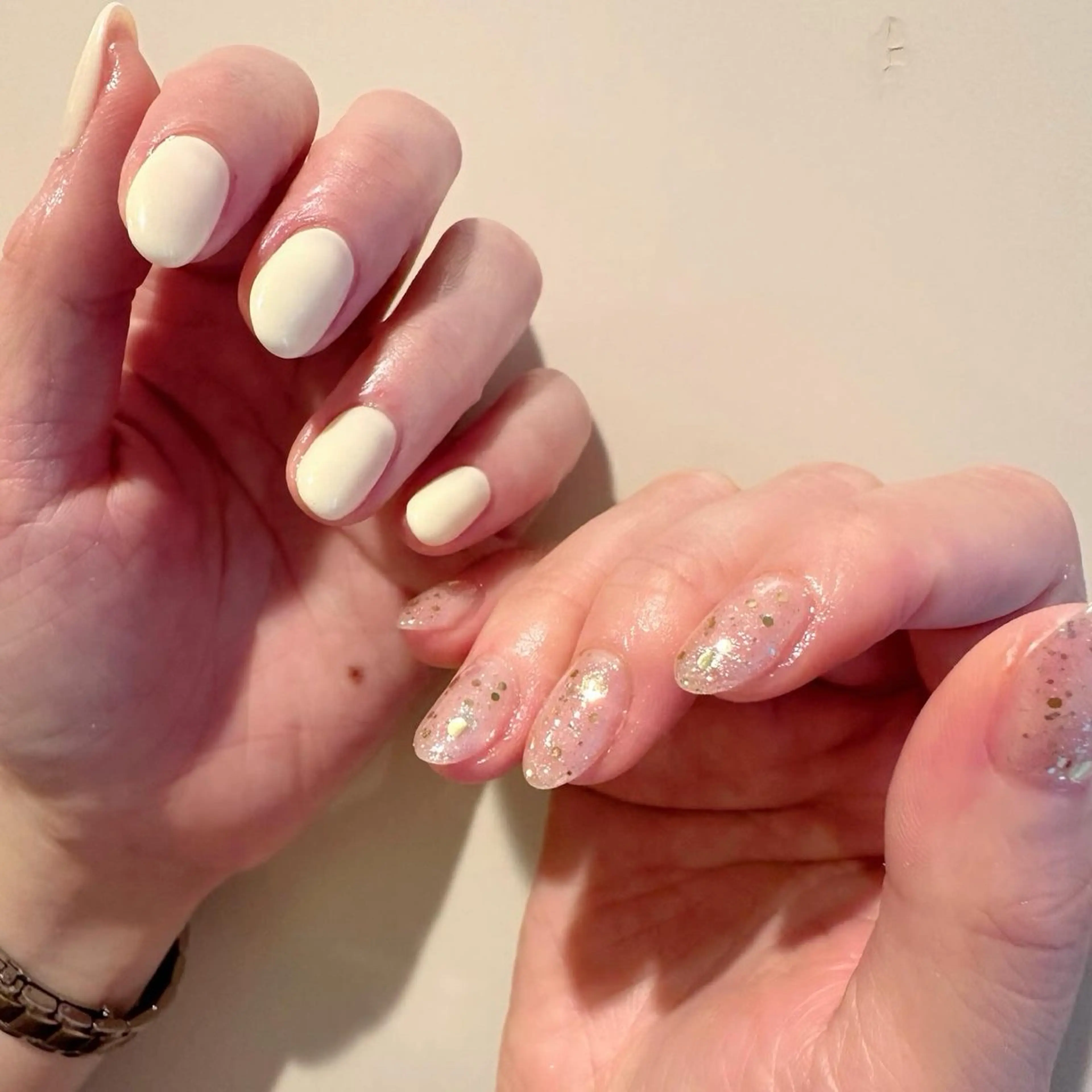 ネイル 氷ネイル・うるうるネイル 韓国ネイル ラメ(グリッター) マグネットネイル ニュアンスネイル 🪞KAPE NAIL 🪞のネイルデザイン