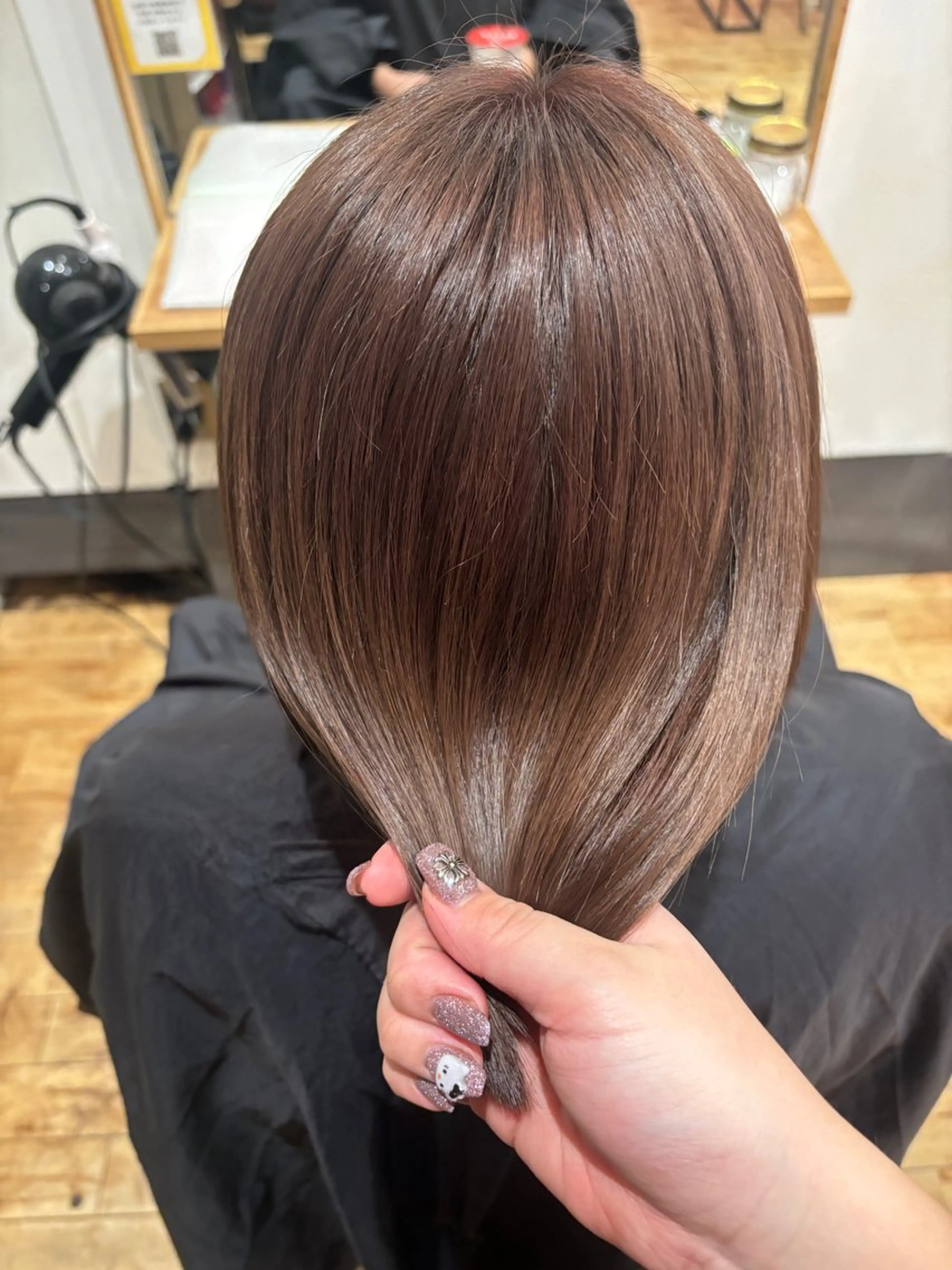 ショート トリートメント ️🩵RINKA/ ハイトーンカラー🩵のヘアスタイル