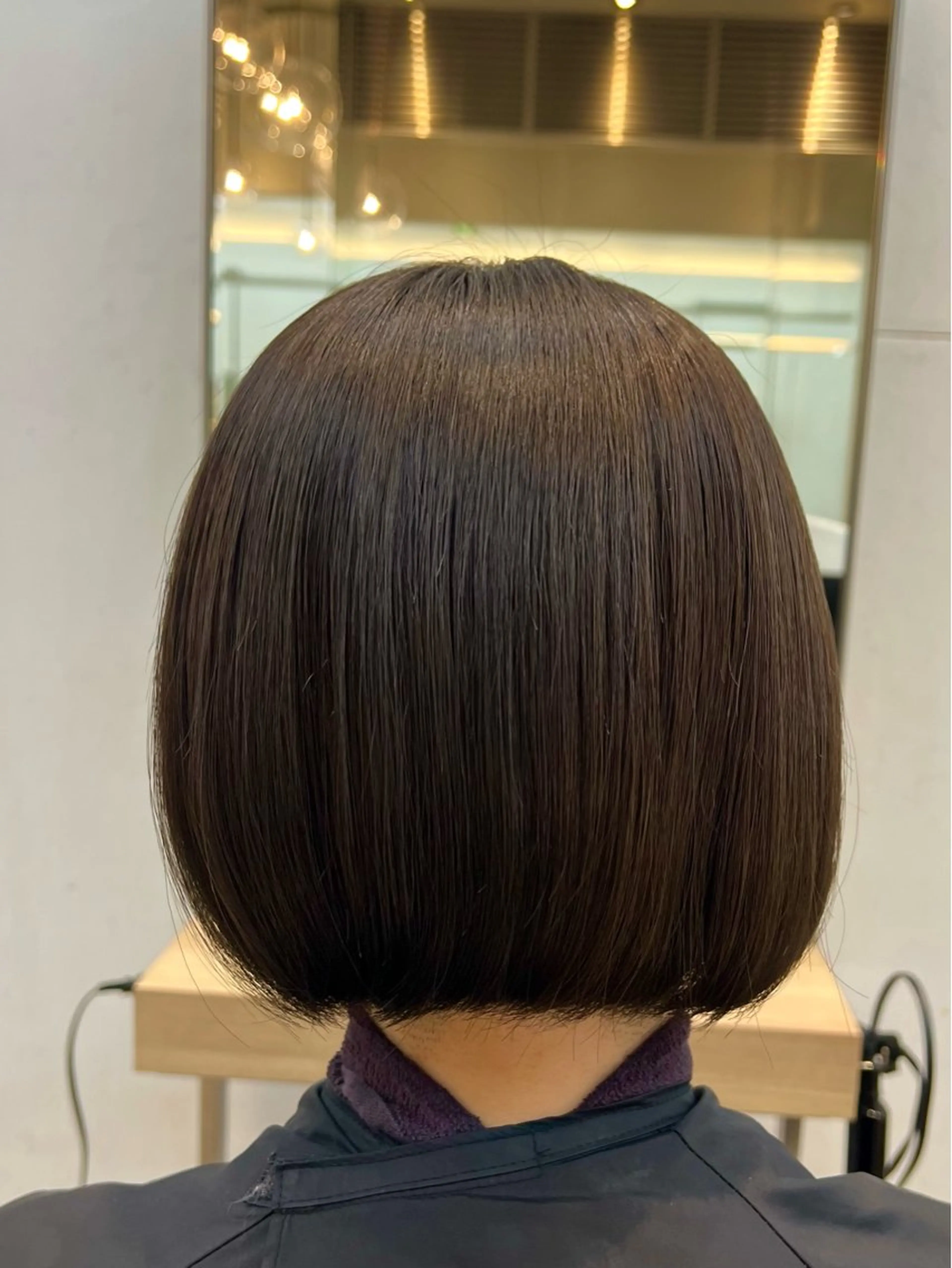ショート チョコレートブラウン shirof shinjuku所属・💖艶韓国ヘア /新宿/山下颯子💖のヘアスタイル