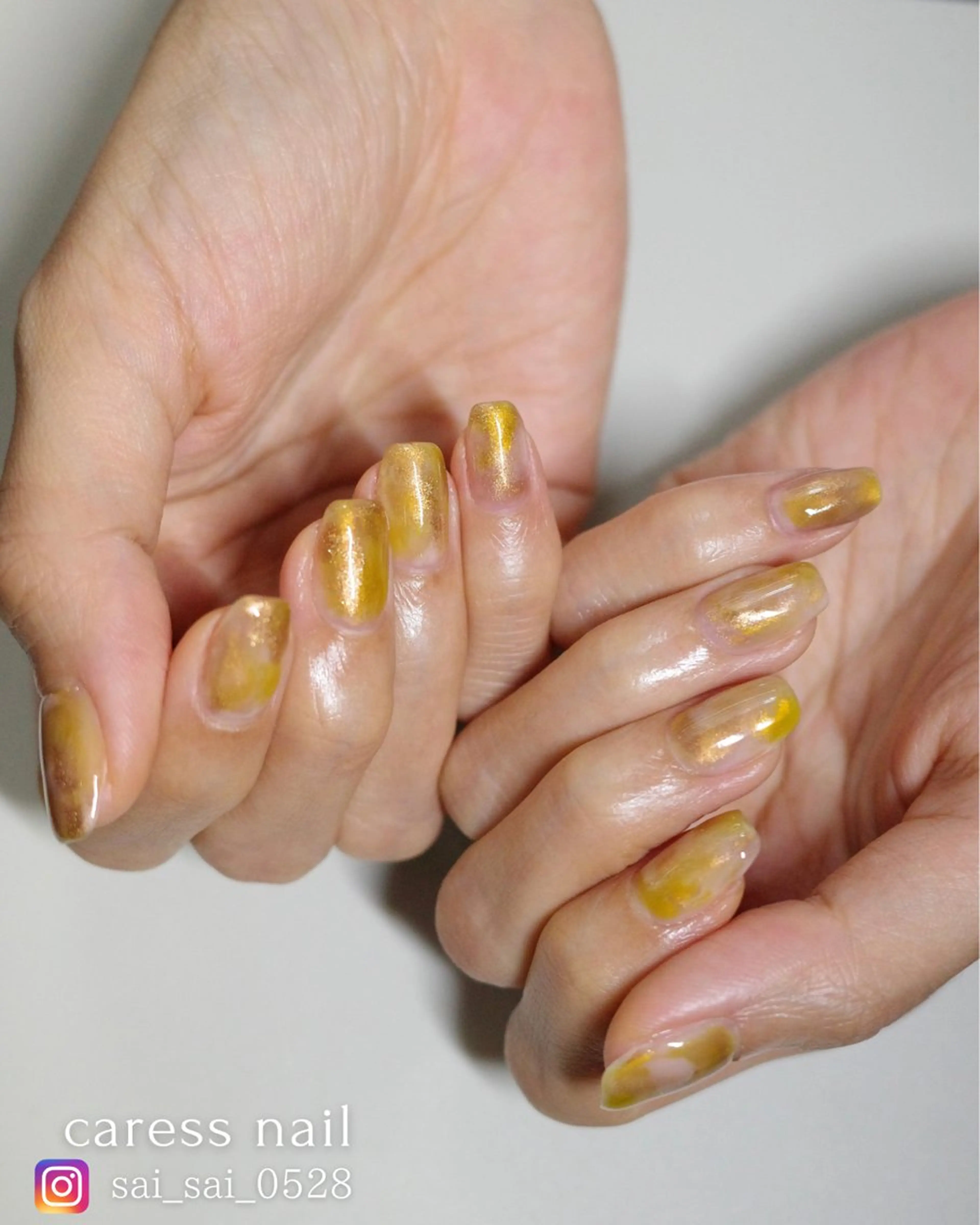 ネイル caress  nail カレスネイル　代々木上原所属・カレスネイル さいのネイルデザイン