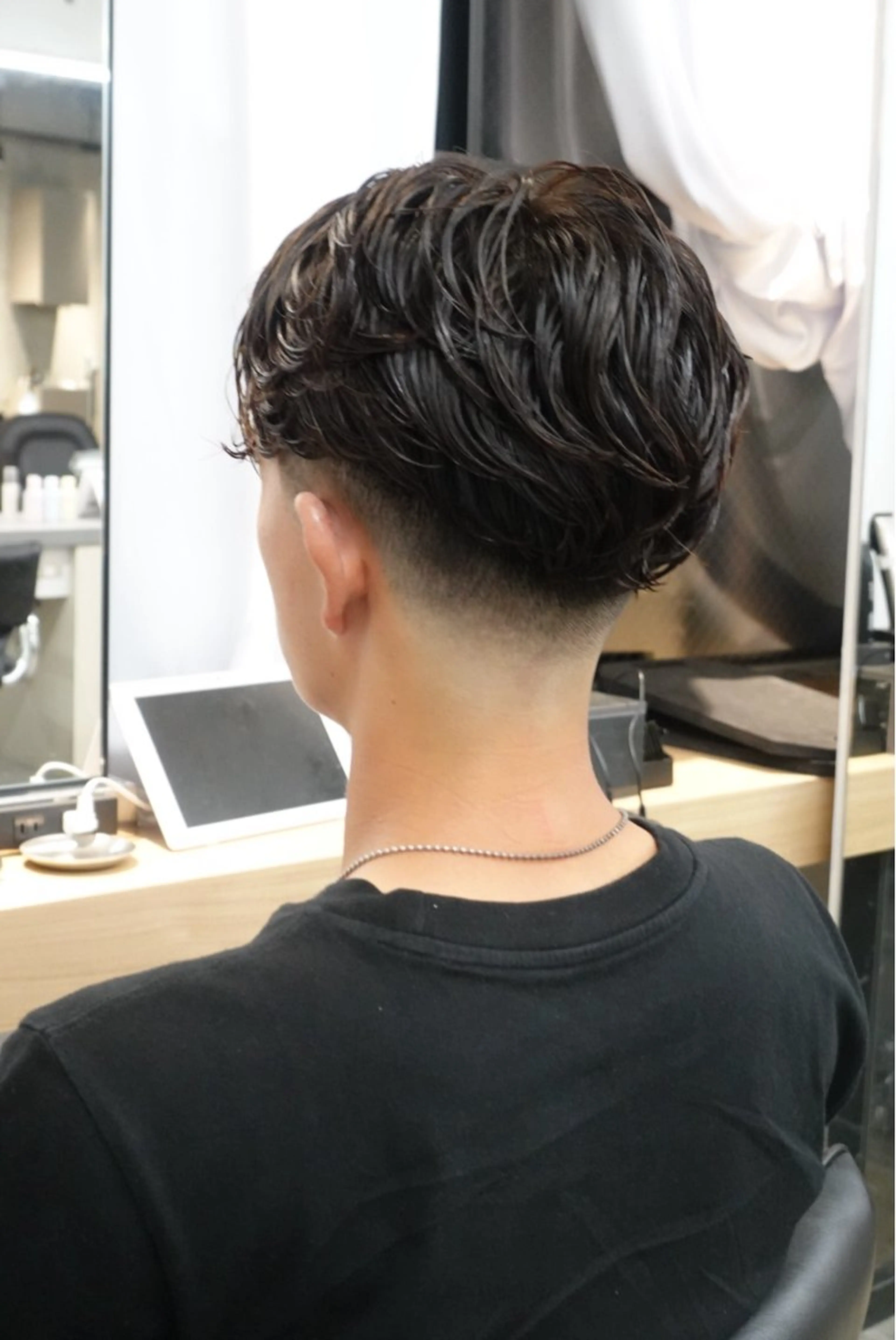 メンズ カット パーマ 🔥フェードパーマ NO.1/LEO🔥のヘアスタイル