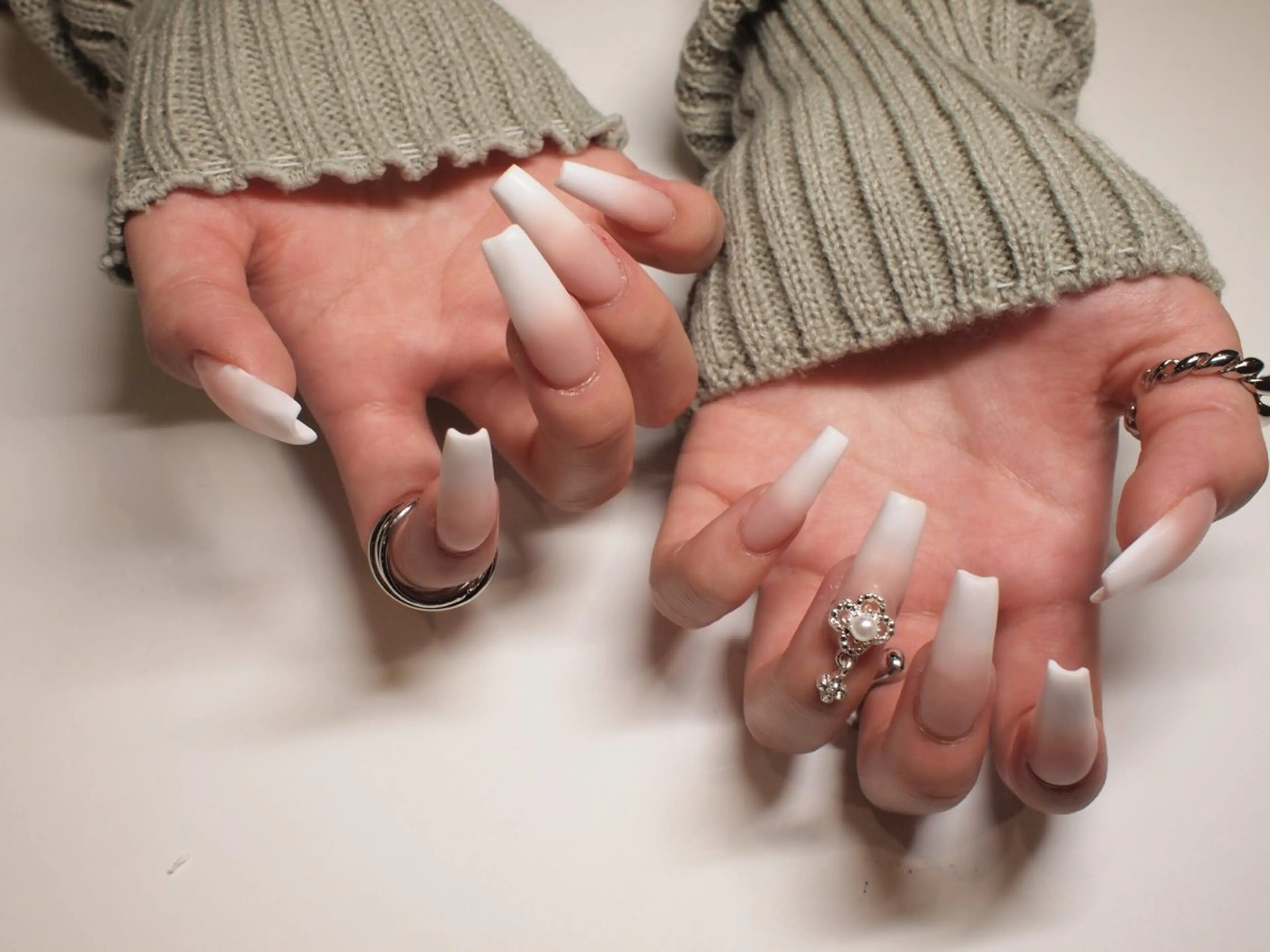 ネイル スカルプネイル 【ＯＲＧＡＮ】 nailのネイルデザイン
