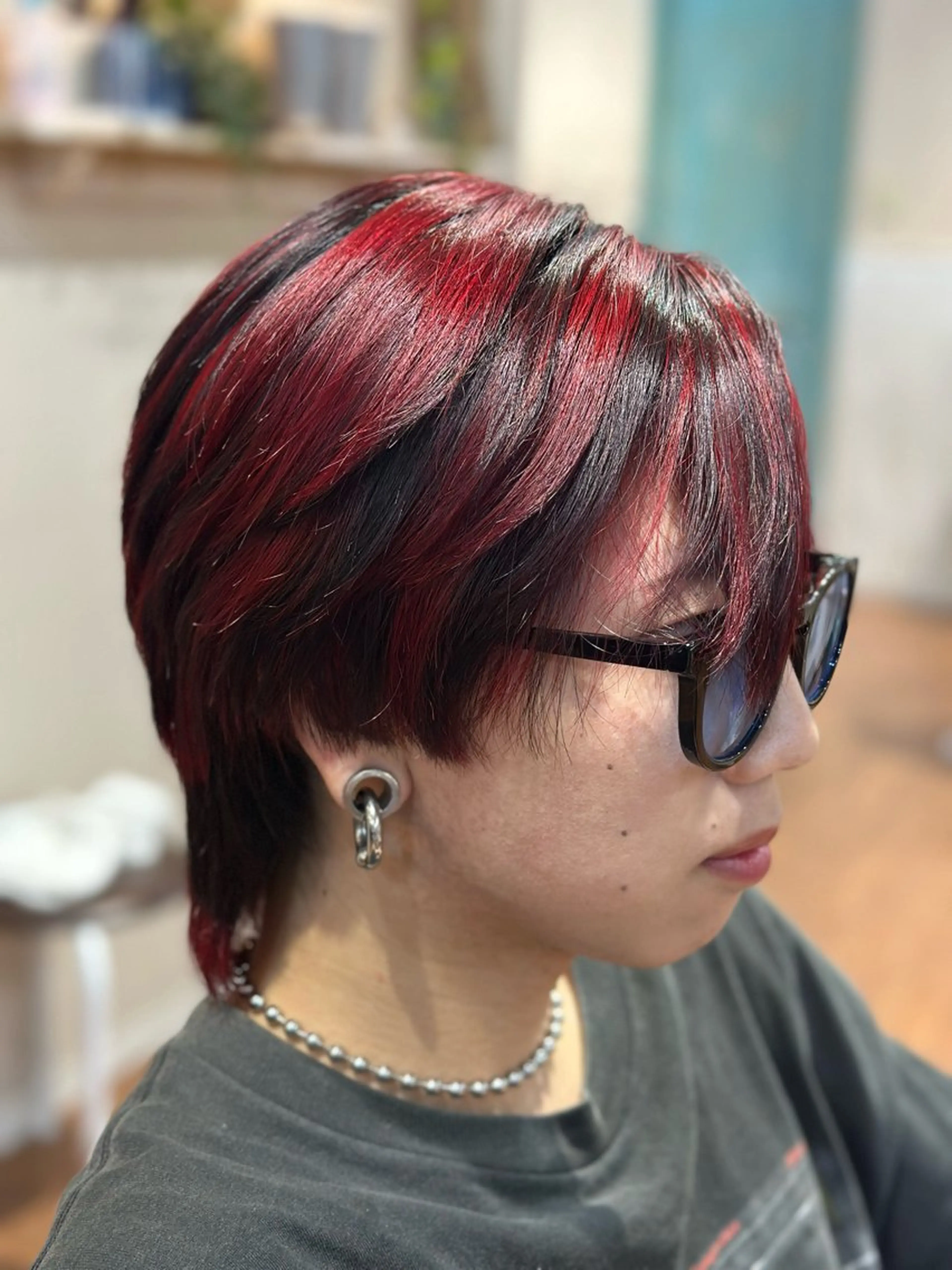 【平日ご新規様限定】カット+デザインハイライト+グローバルミルボンスタンダードトリートメントの写真