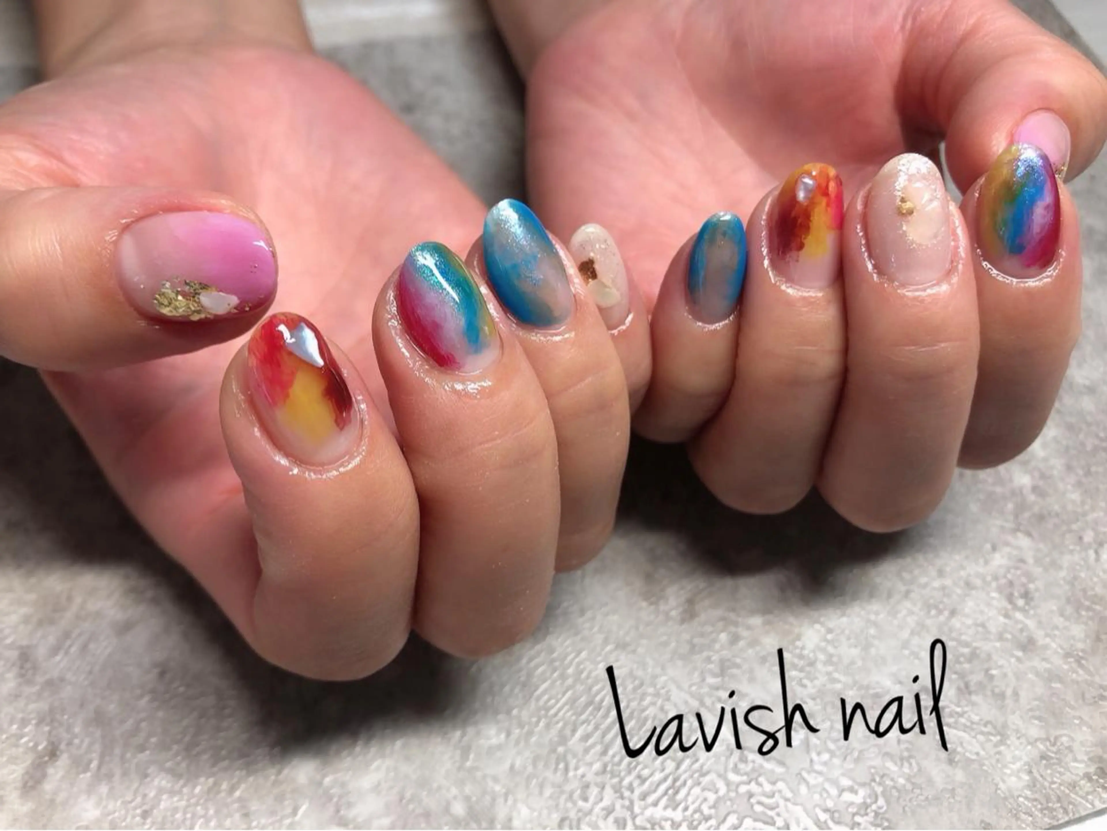 ネイル ハンドネイル Lavish nailのネイルデザイン
