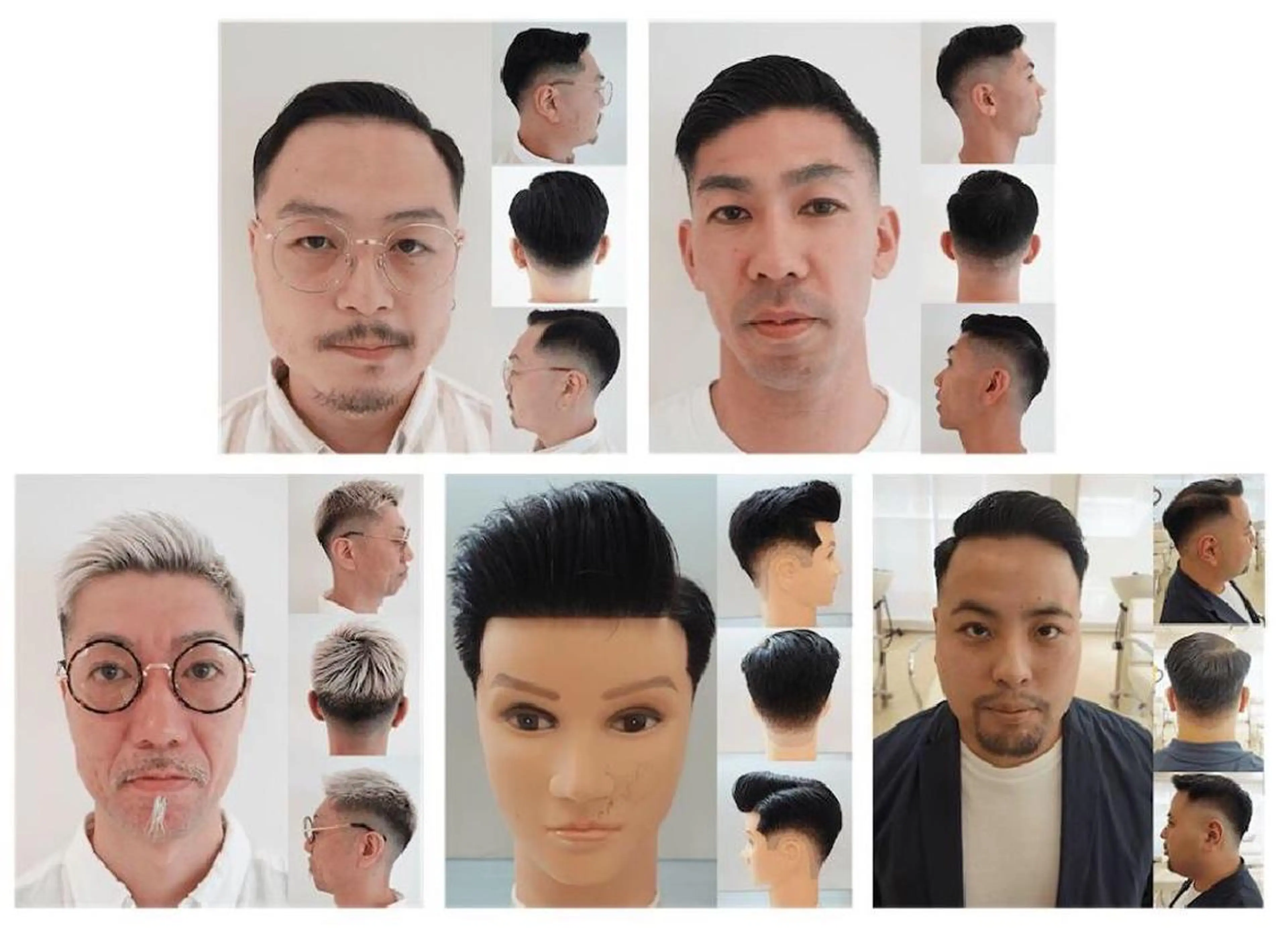 ショート メンズ フェードカット KEN KENのヘアスタイル