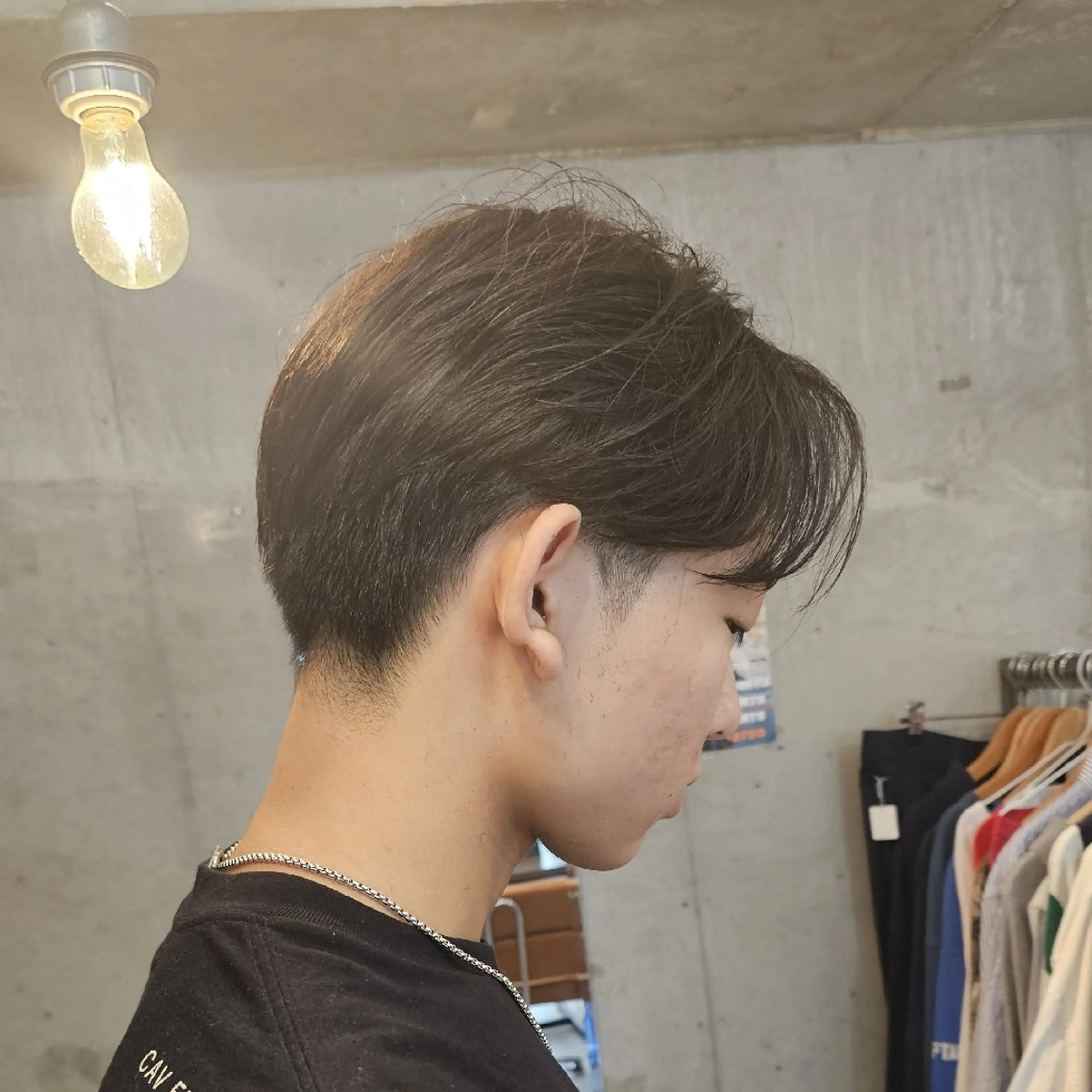 シンプルカットコース　※カットのみの写真