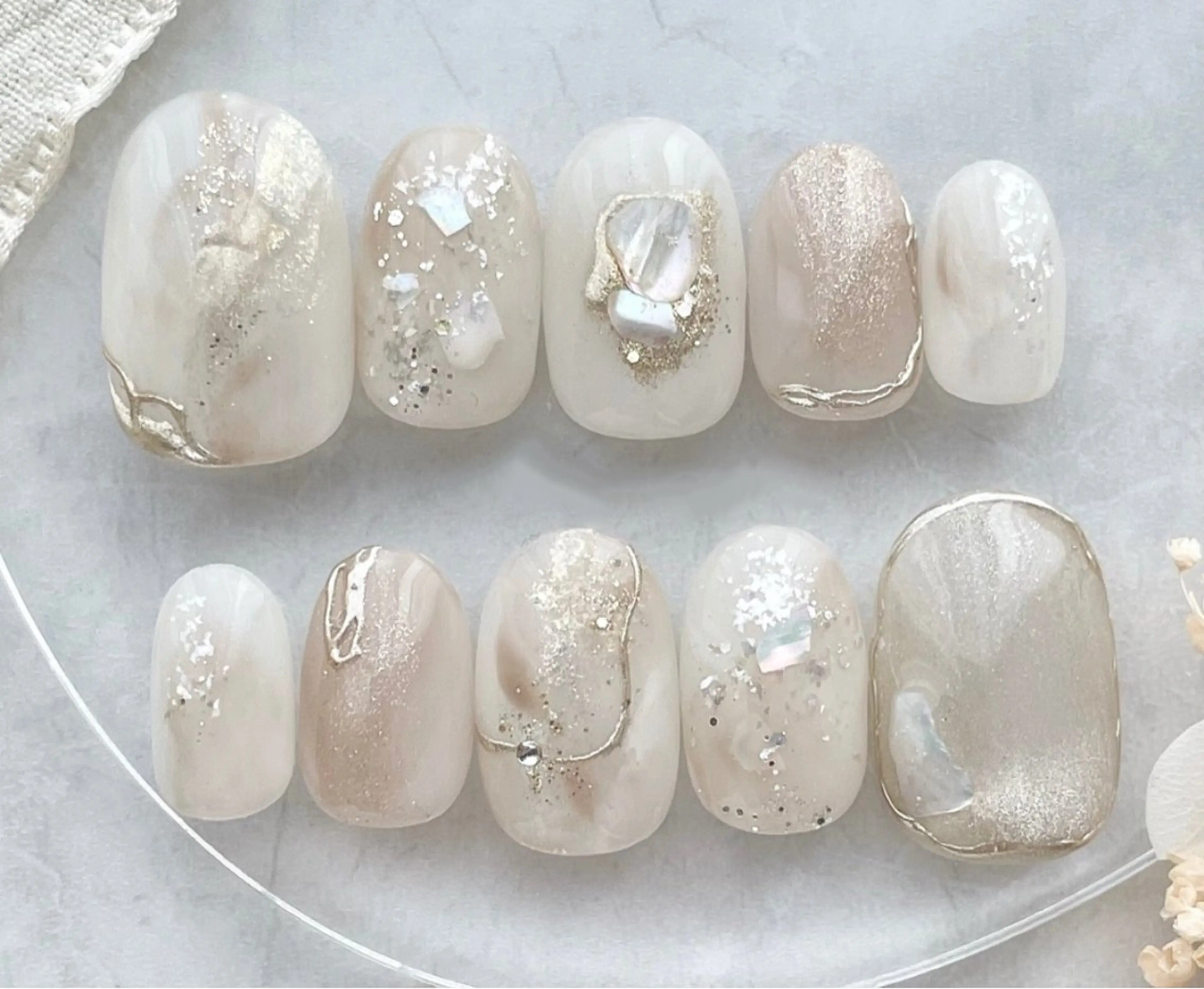ネイル ハンドネイル ハンドケア flower nail salon所属・あや✨🆕 可愛い系長さだし専門のネイルデザイン