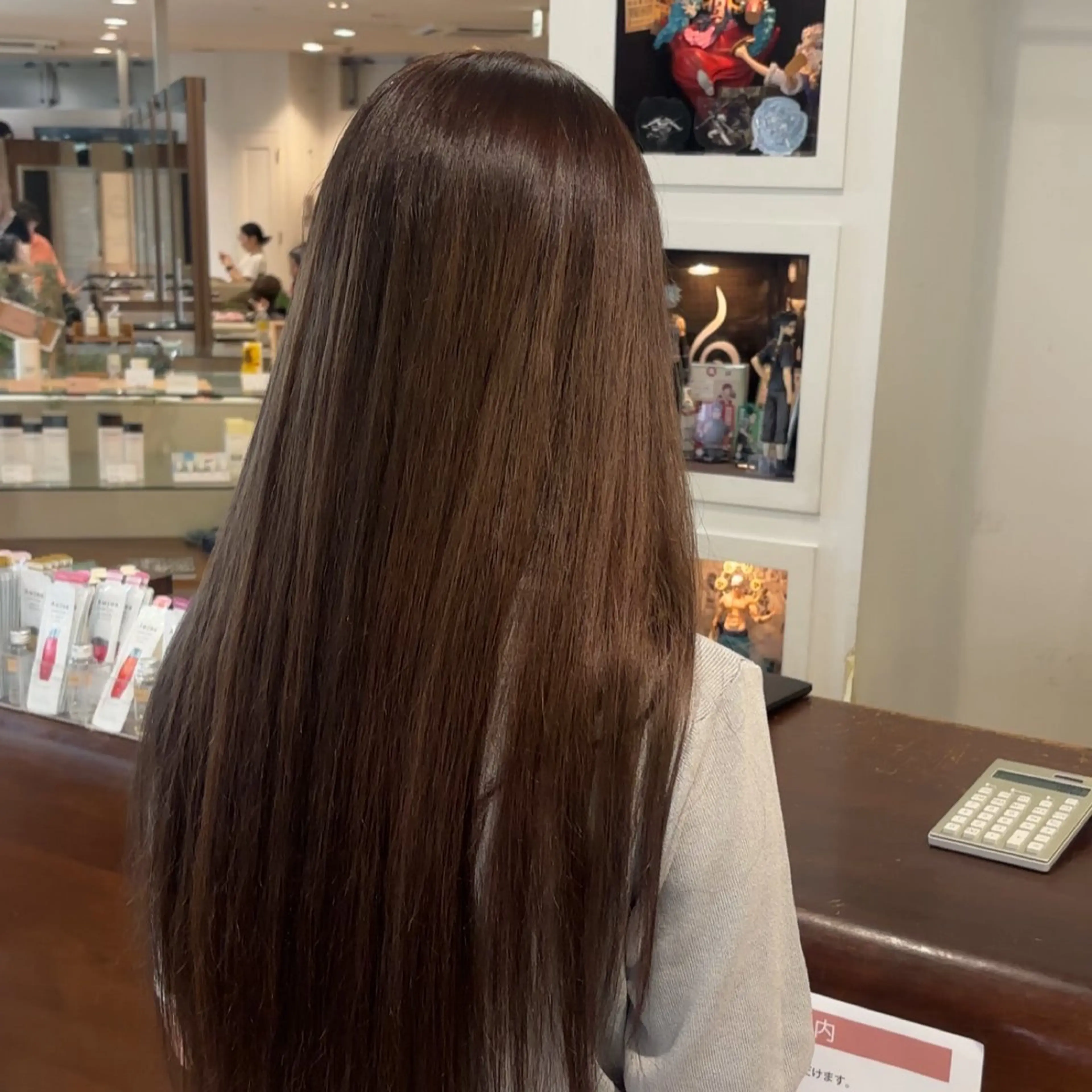 ロング カラー メンズケアパーマ✨️ ケアブリーチカラーのヘアスタイル