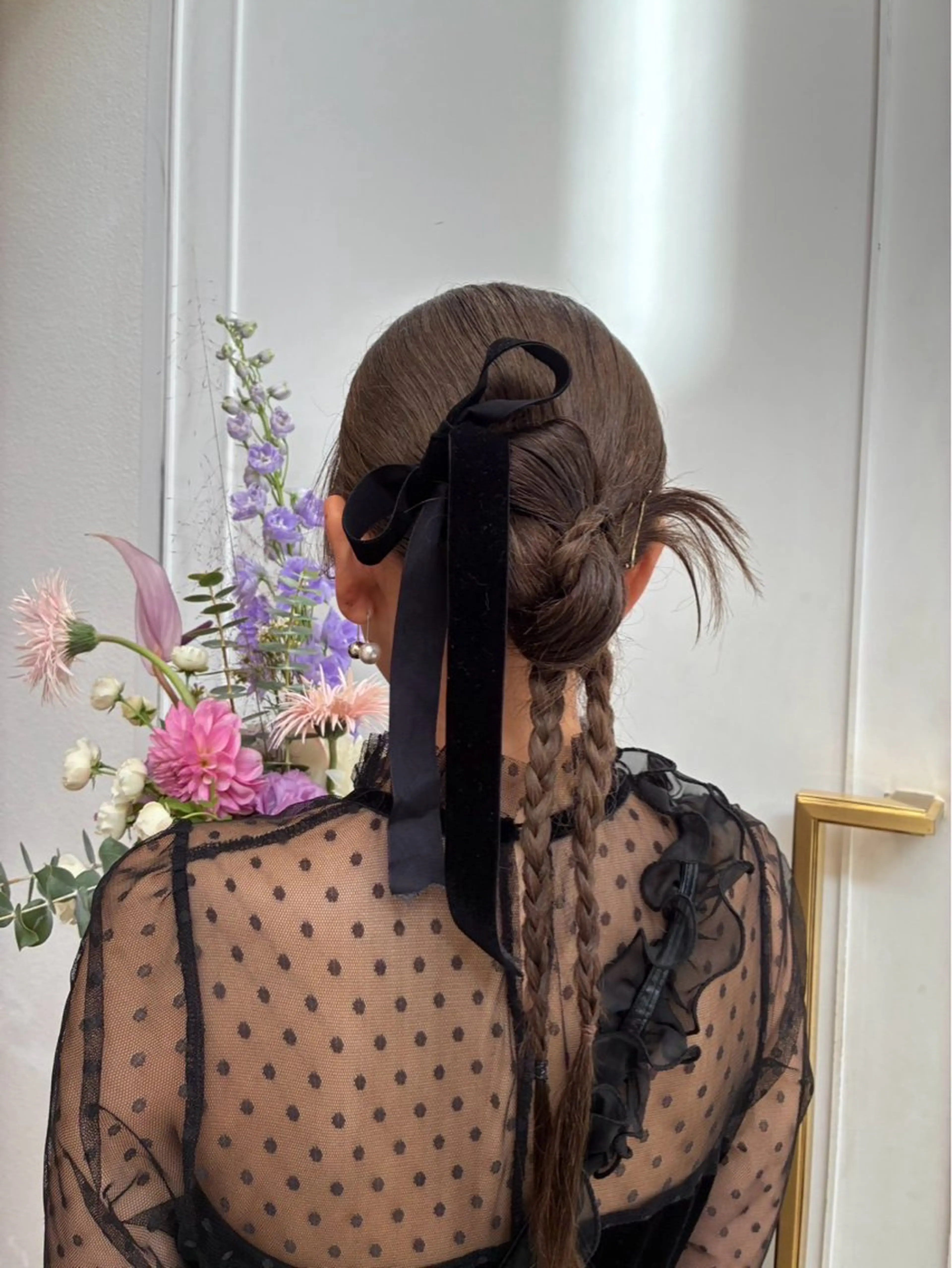 ヘアアレンジ ヘアセット 八木 瑠奈のヘアスタイル