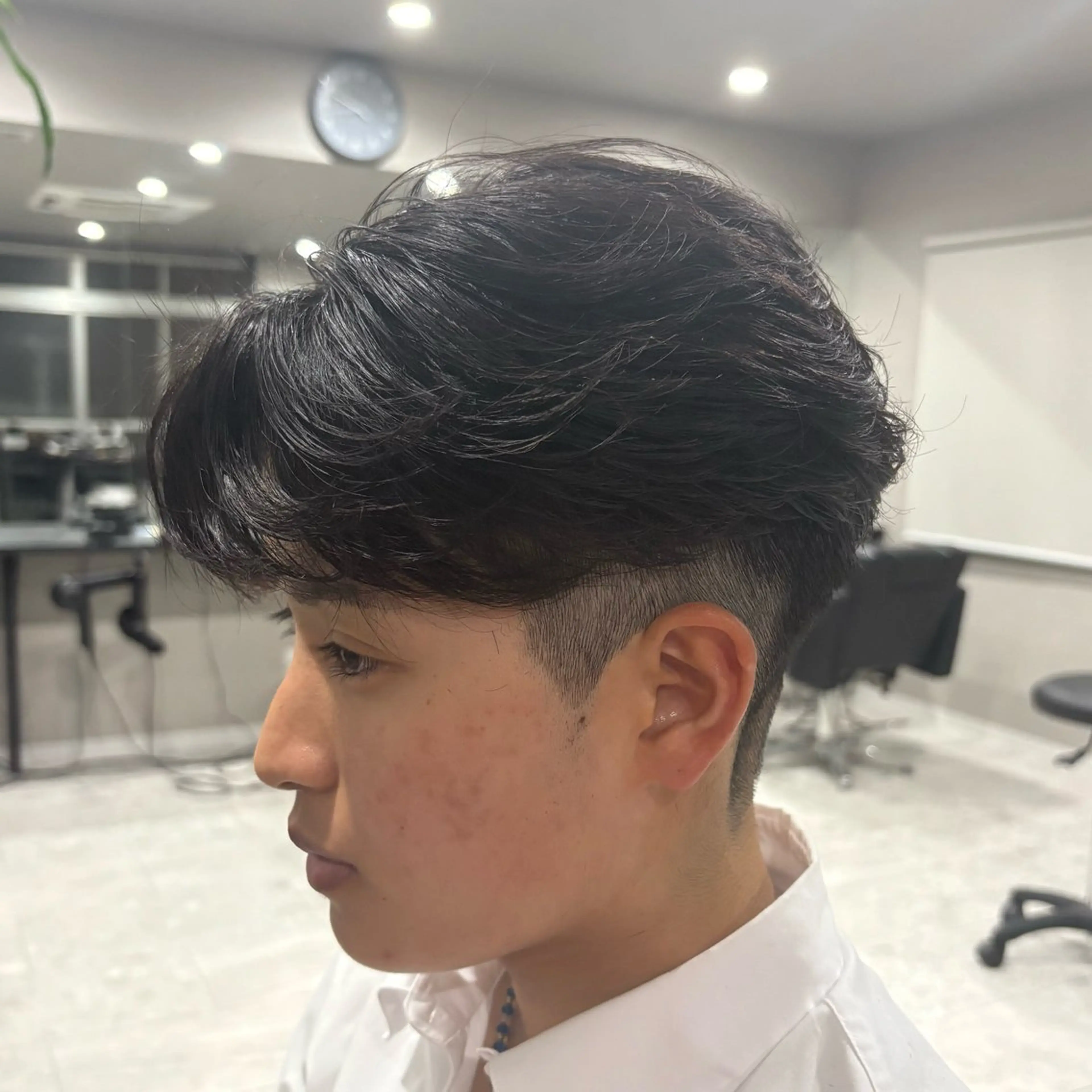 カット＋パーマ(フェザーパーマ)の写真