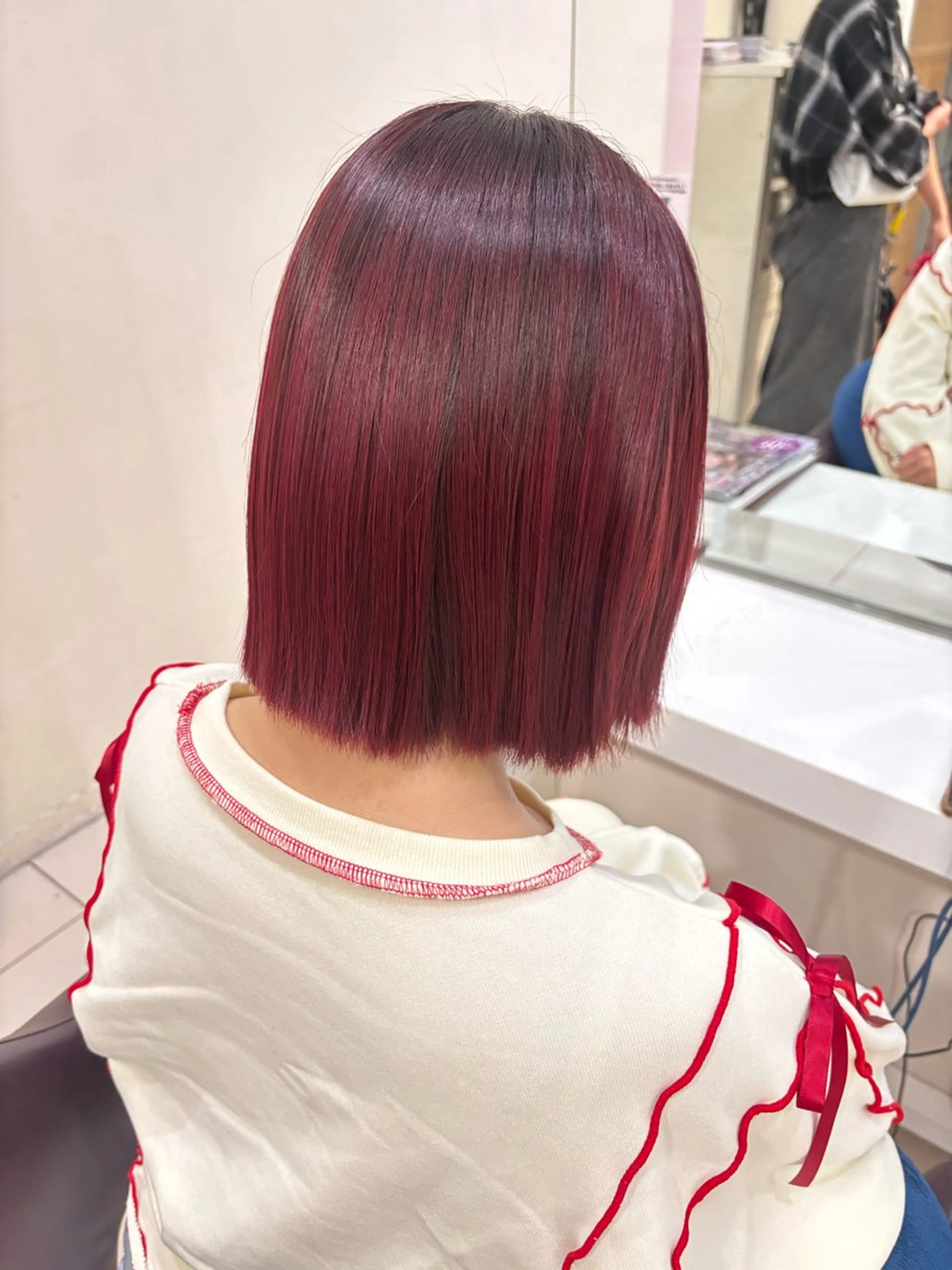 カラー ヘアカラー ミニヨン バイ ハピネス高の原店所属・植村 侑斗のヘアスタイル