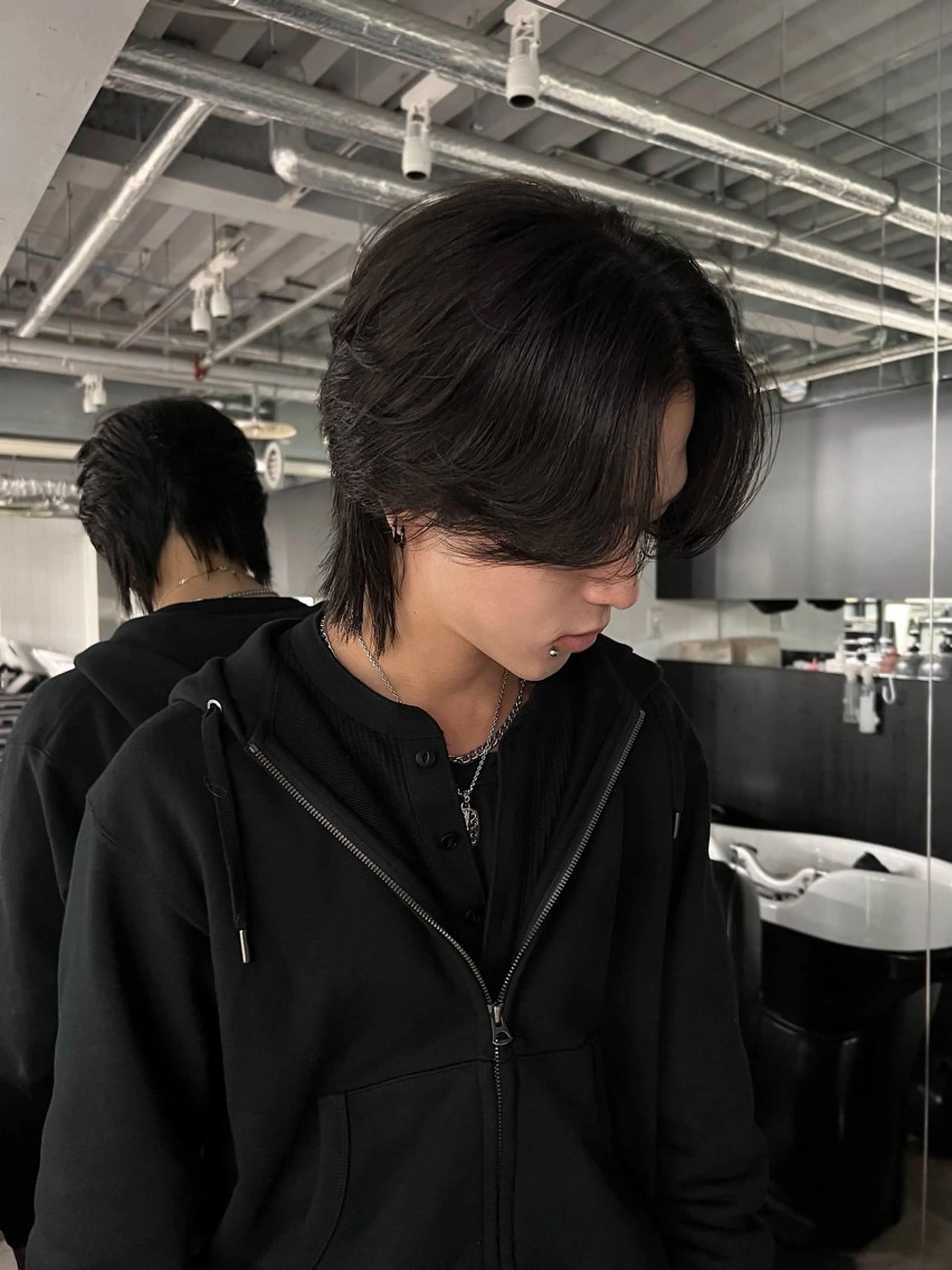 メンズ 池袋　似合わせショー トヘア　萩原 佑紀のヘアスタイル