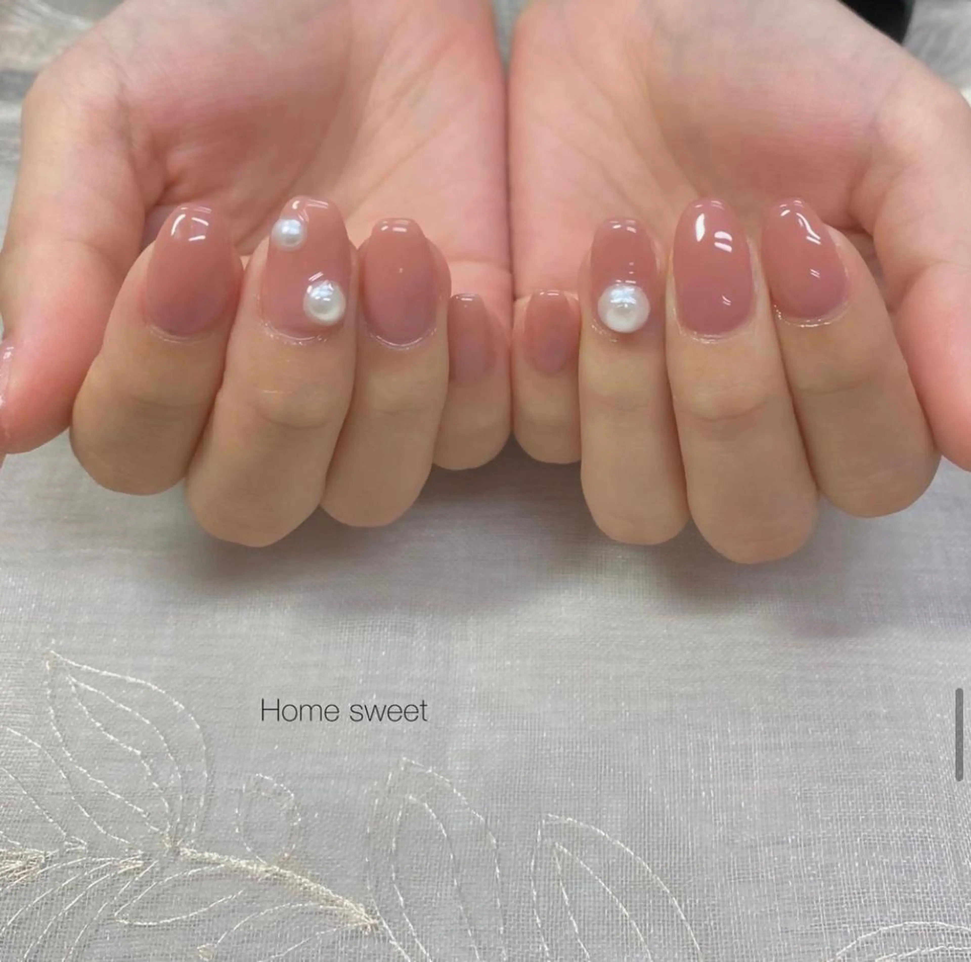 ネイル ハンドネイル ショートネイル. Home sweetのネイルデザイン