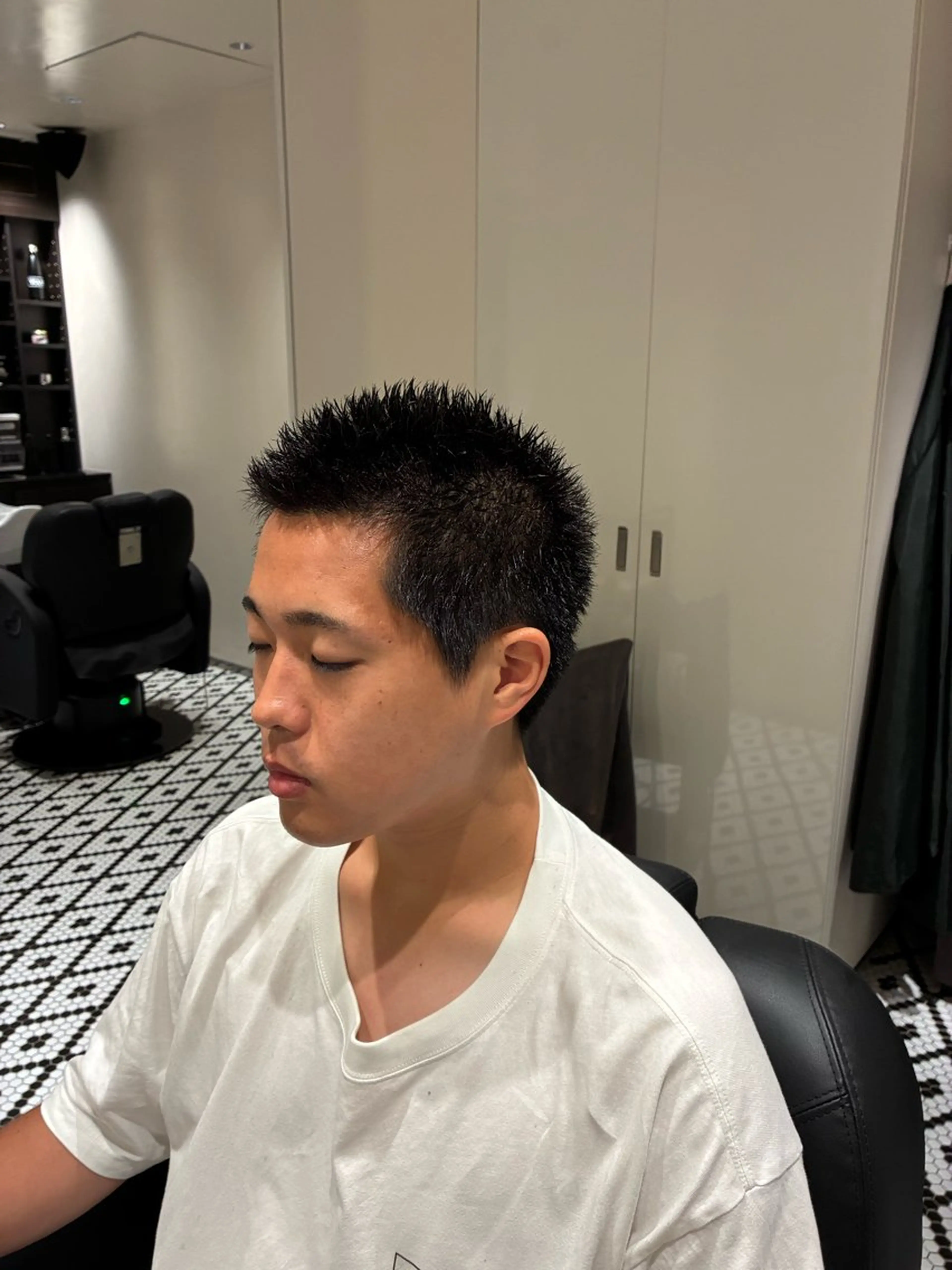 ショート 伸ばしかけ ショートヘア 坂本虎太郎💈メンズ モデル募集中💈のヘアスタイル