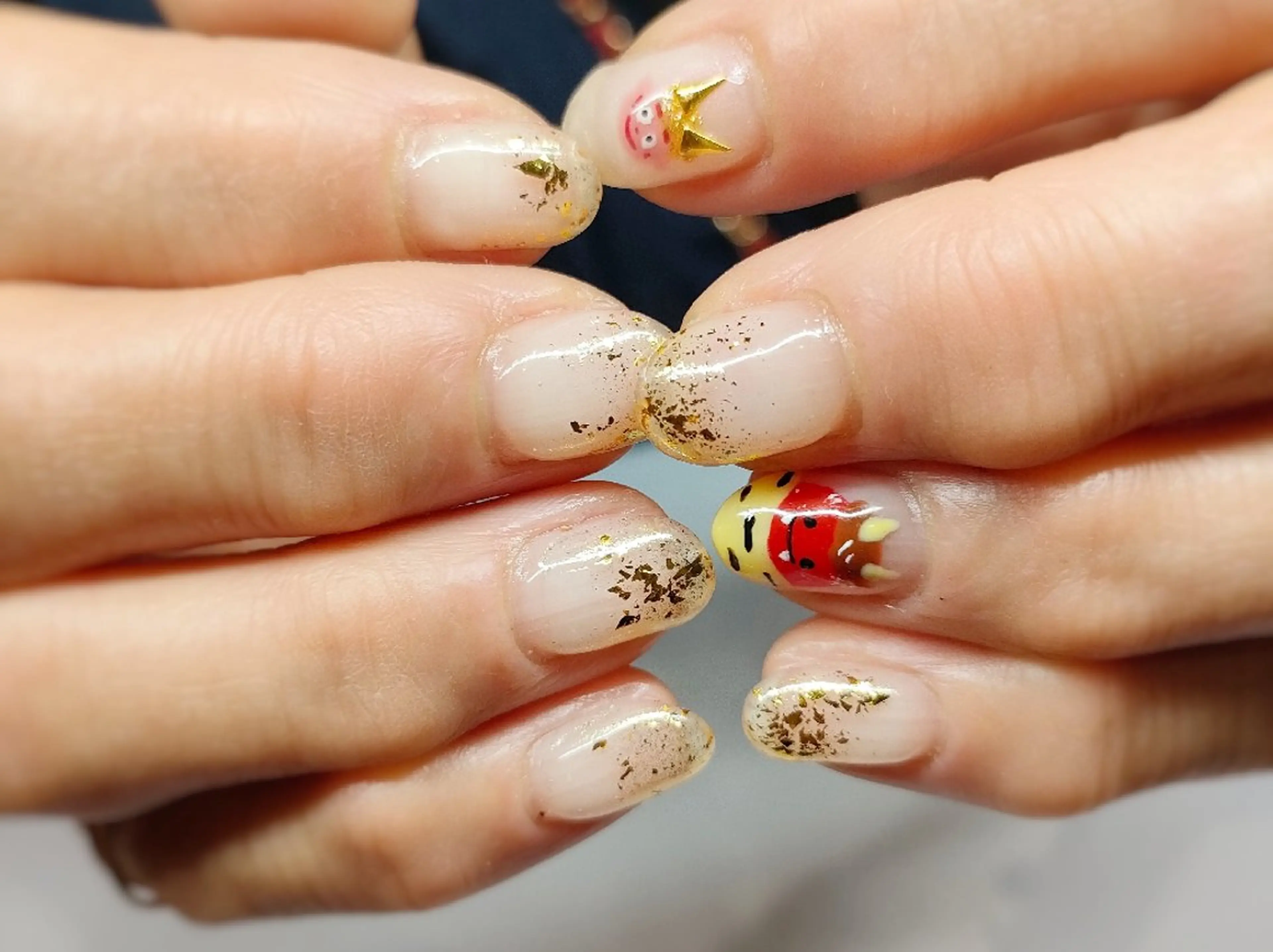 ショート douceknail所属・本厚木💅 ネイル＆ダブル脱毛のネイルデザイン