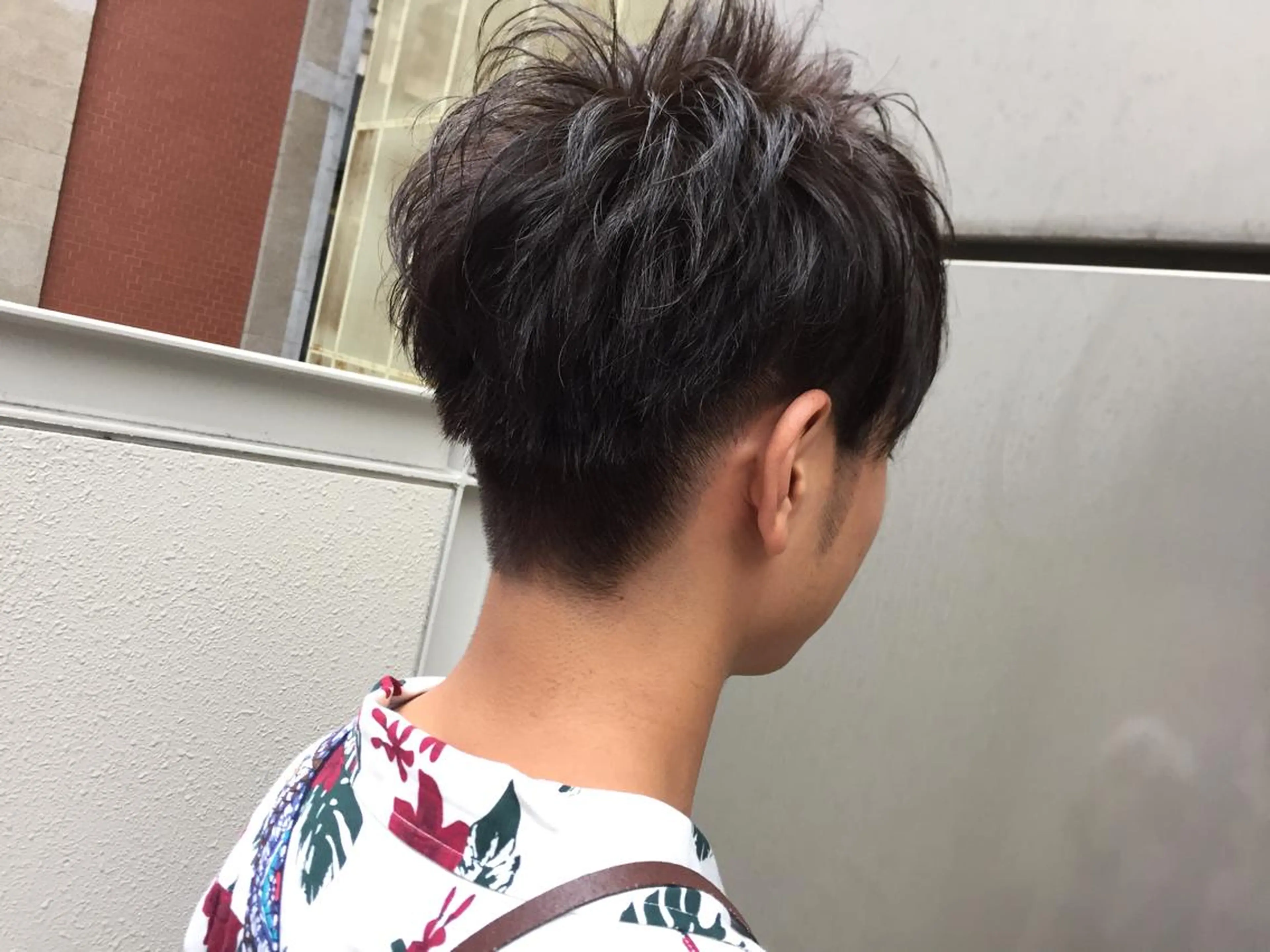 ショート メンズ darts所属・松永 雄樹のヘアスタイル