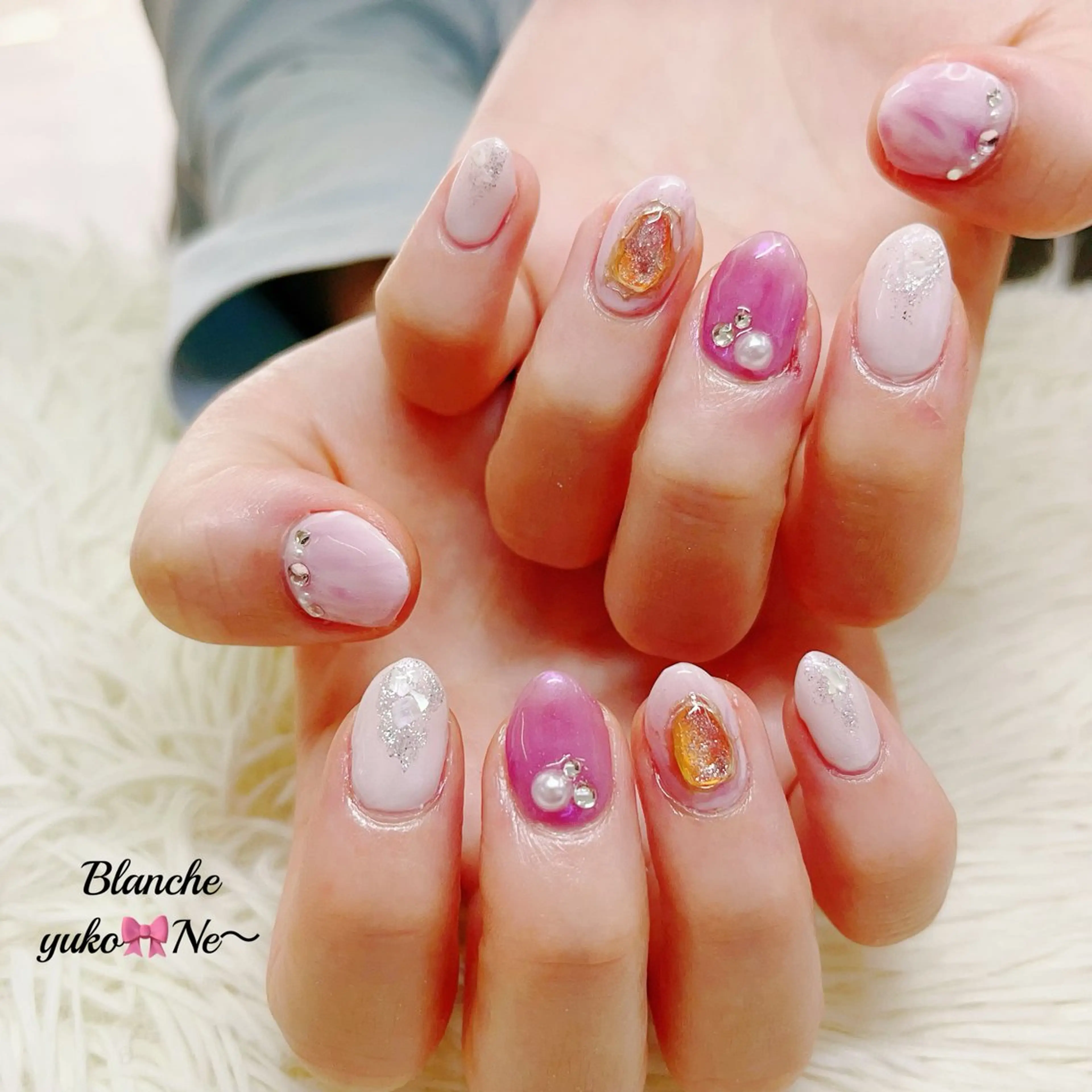 ネイル ネイルサロン　Lian所属・Lian Yulilianのネイルデザイン