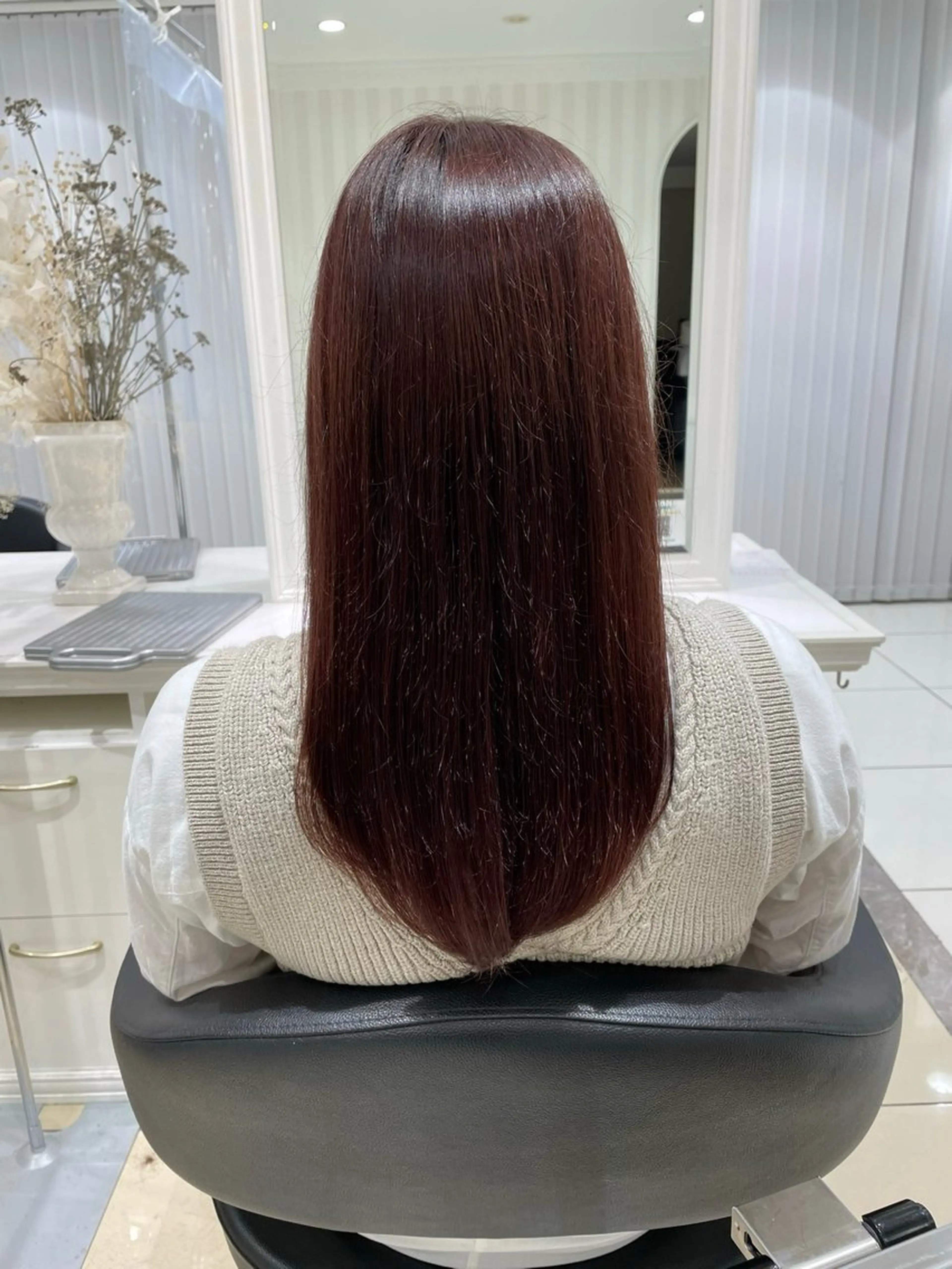 ロング カラー ヘアカラー トリートメント 谷口 晴南のヘアスタイル