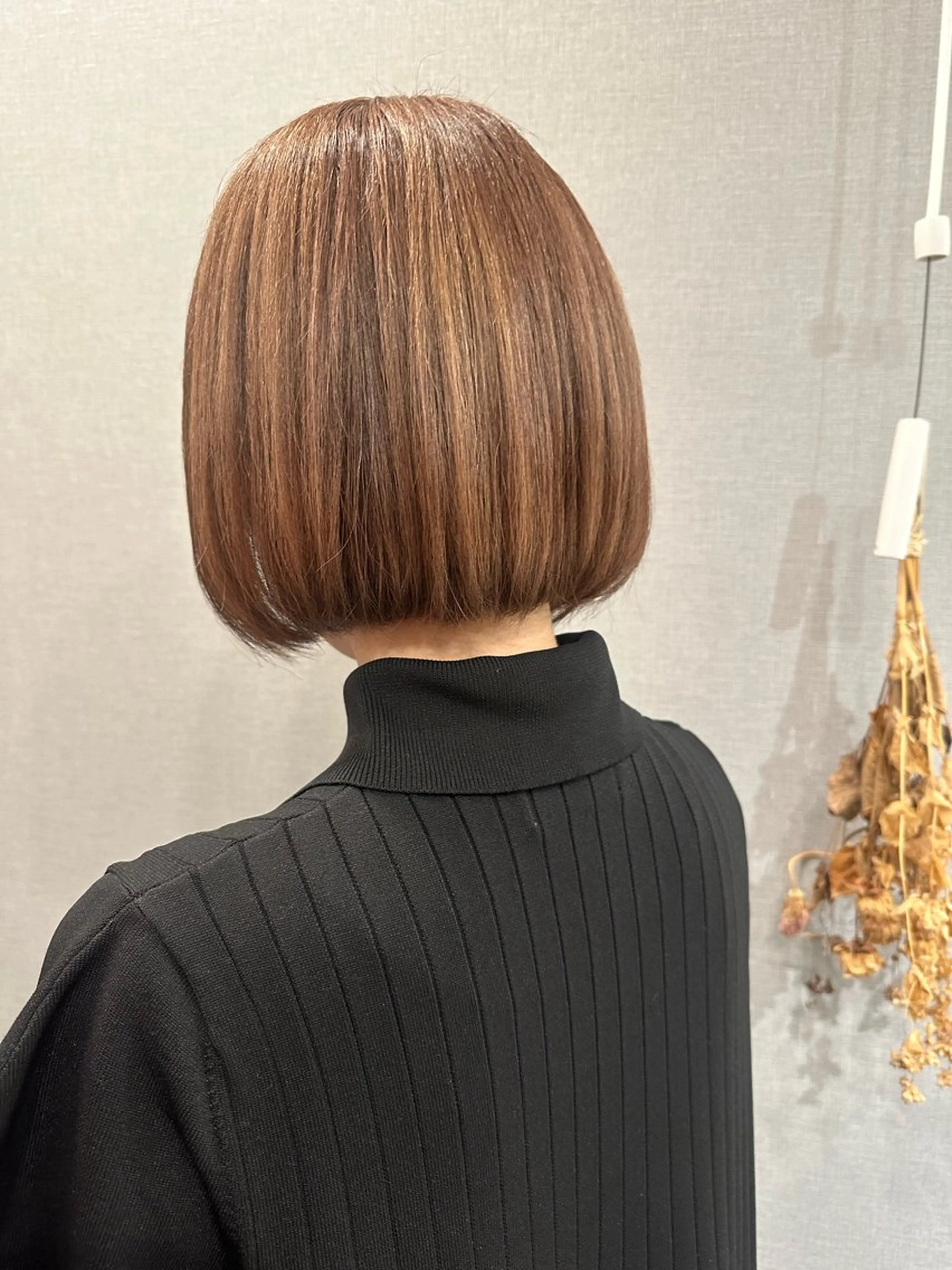 ショート カラー カット ヘアカラー トリートメント K Harukaのヘアスタイル