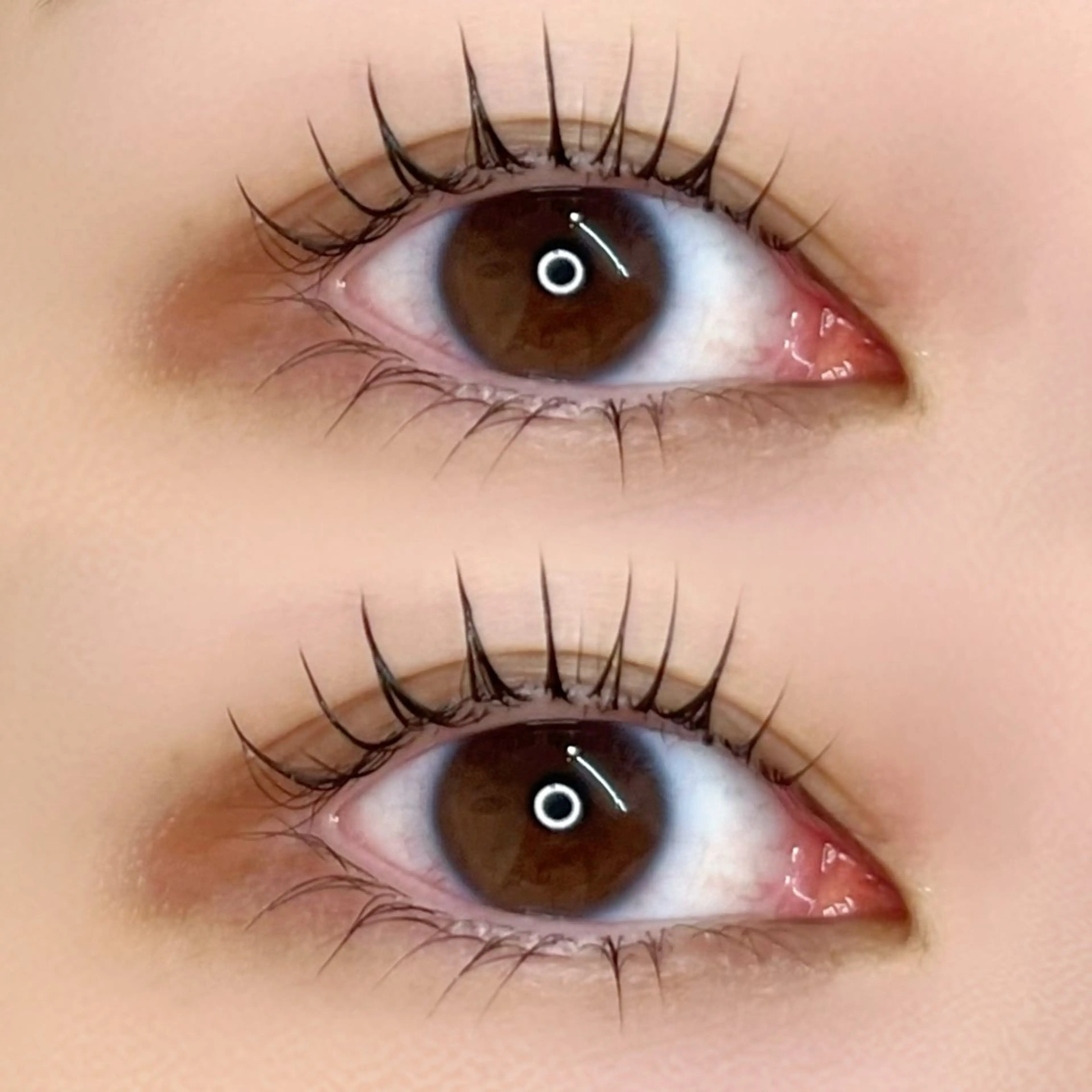 マツエク・マツパ パリジェンヌラッシュリフト eyelash&eyebrow salon mude所属・koharu ︎︎のマツエク・マツパデザイン