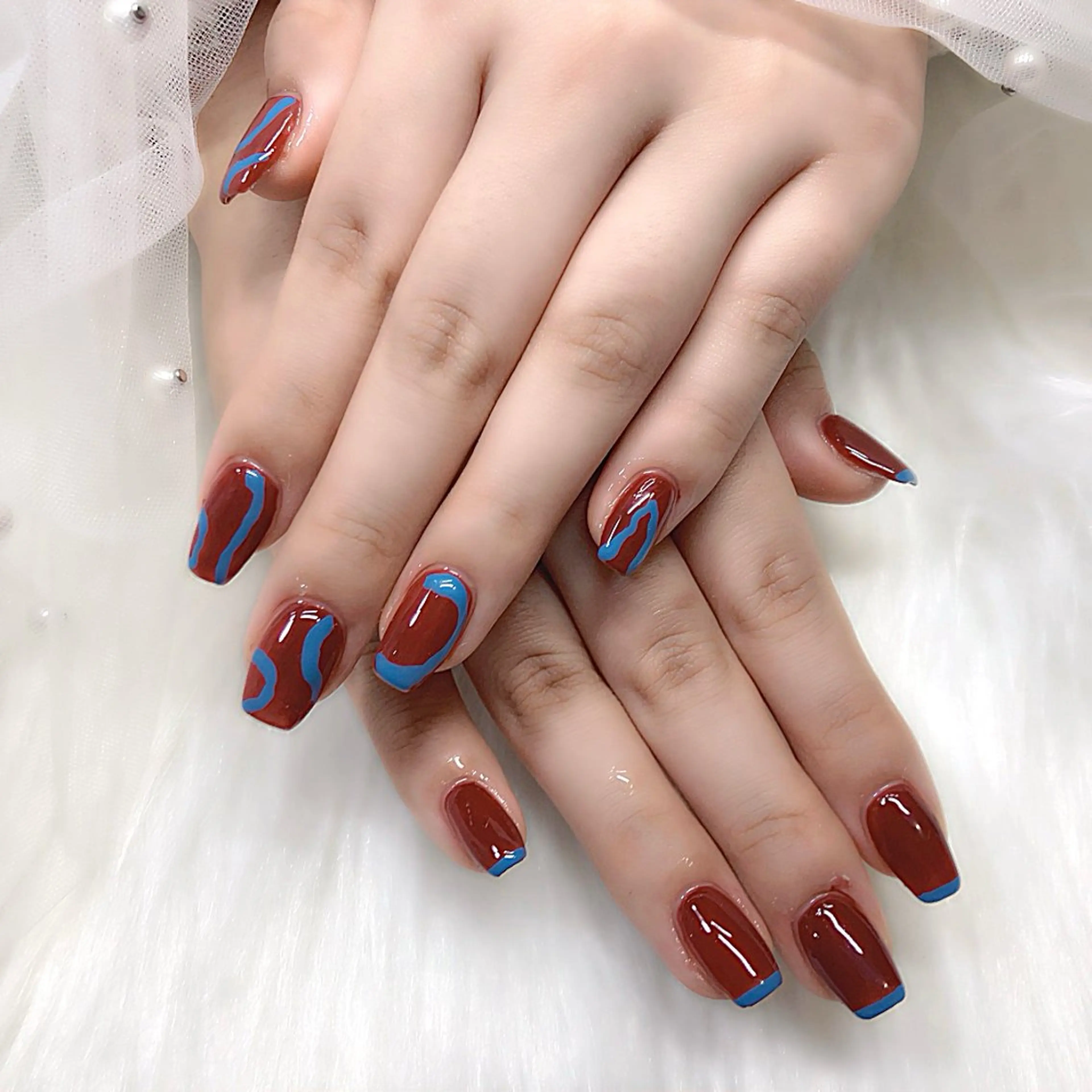 ネイル 中国整体院中の ネイルサロン💅のネイルデザイン