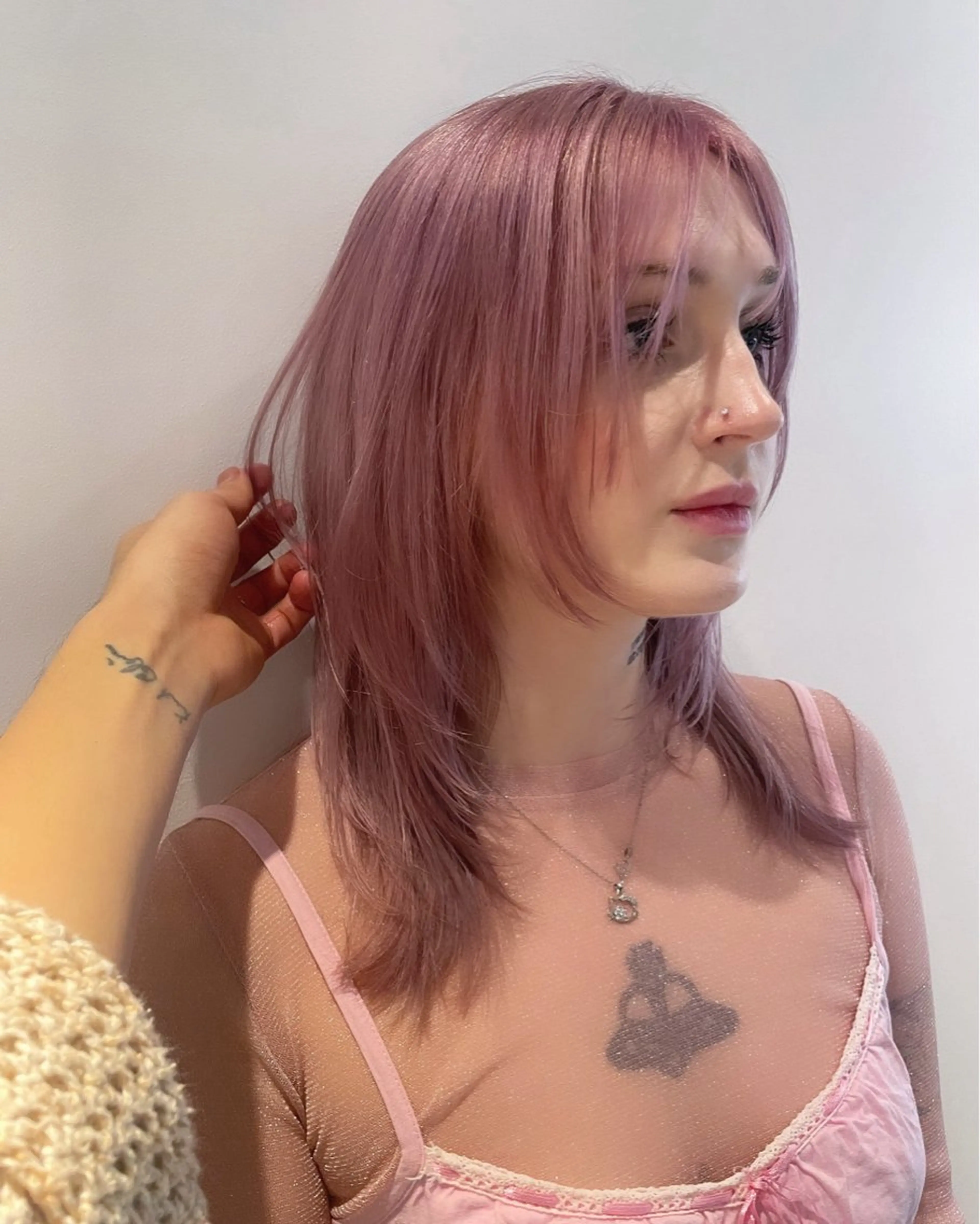 ミディアム カラー Go to day渋谷sol店所属・🟧オシャレ女子多数 アツシ🟧のヘアスタイル