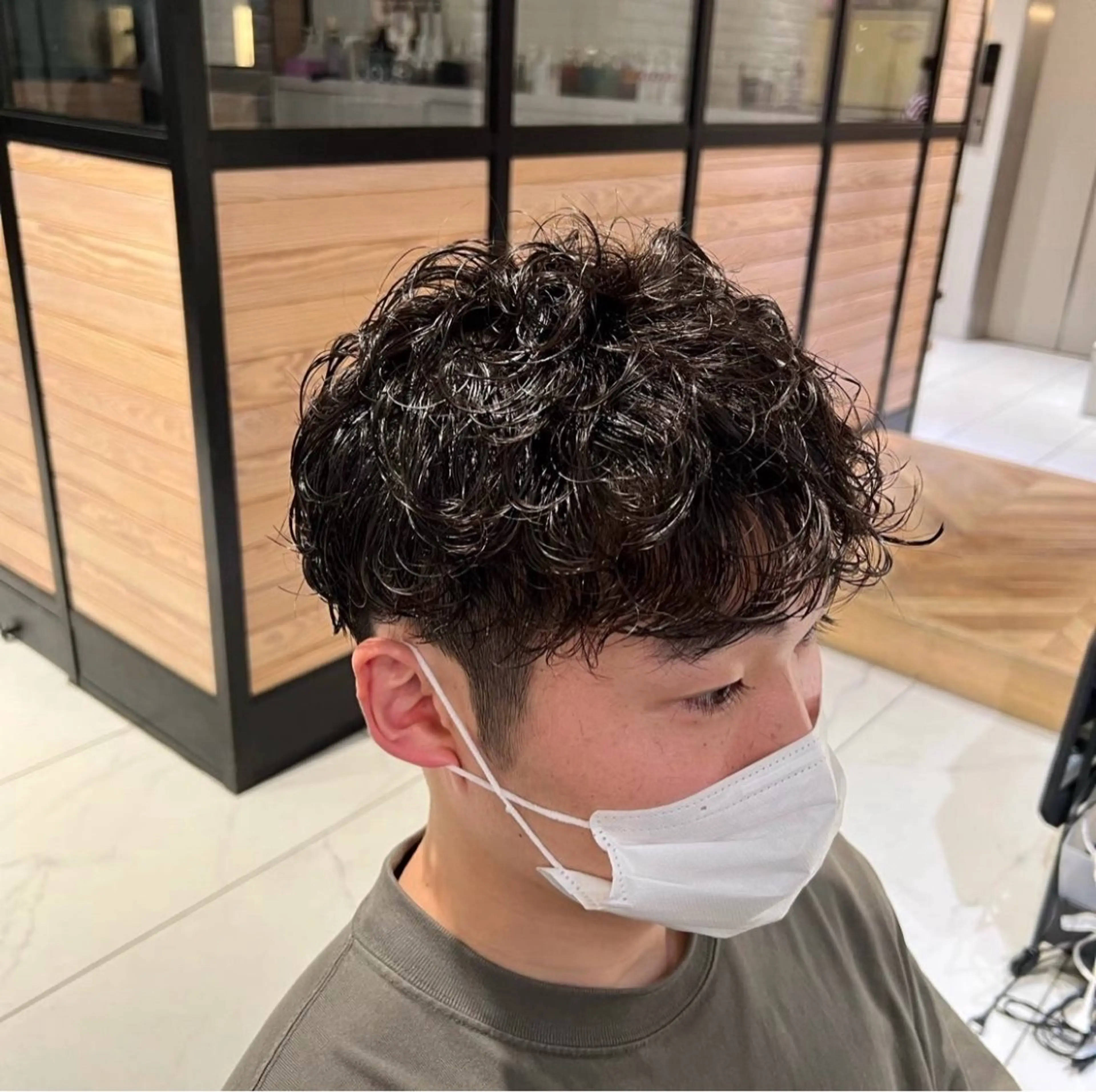 ショート パーマ メンズ 🌸せれな /韓国風カット🌸のヘアスタイル