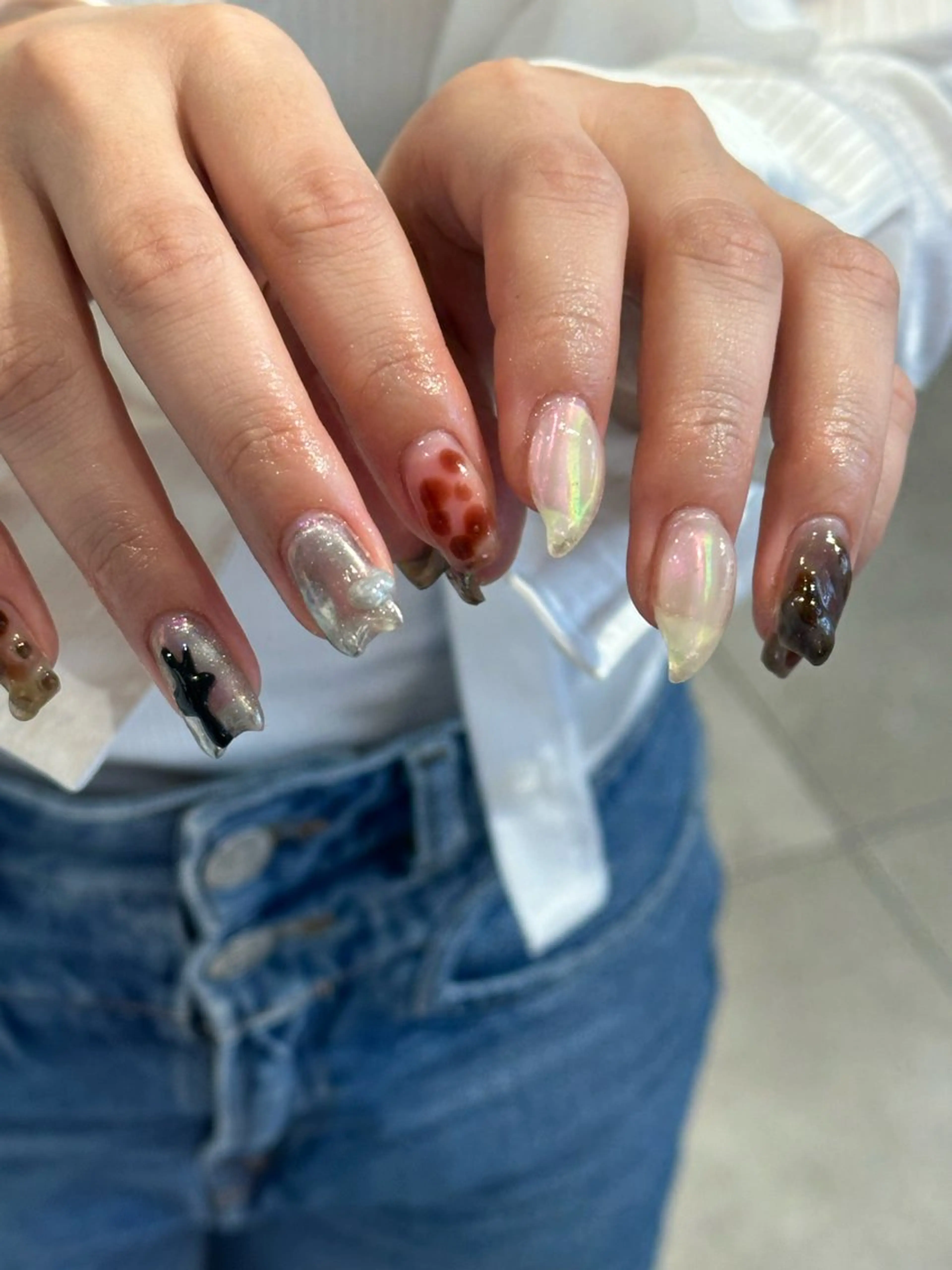 ネイル ハイトーン特化 pepe🎀のヘアスタイル