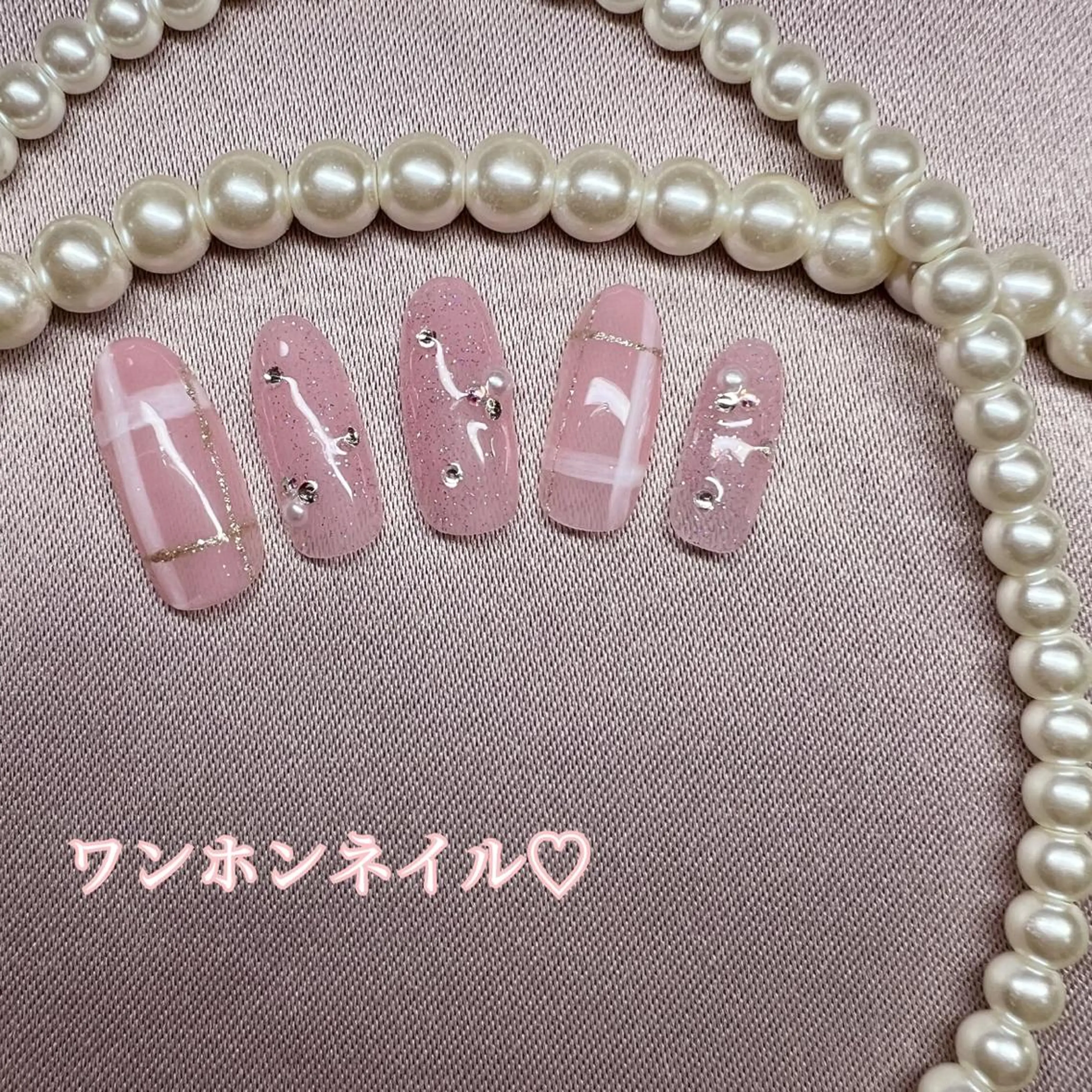 ネイル ハンドネイル 鈴木 優希のネイルデザイン