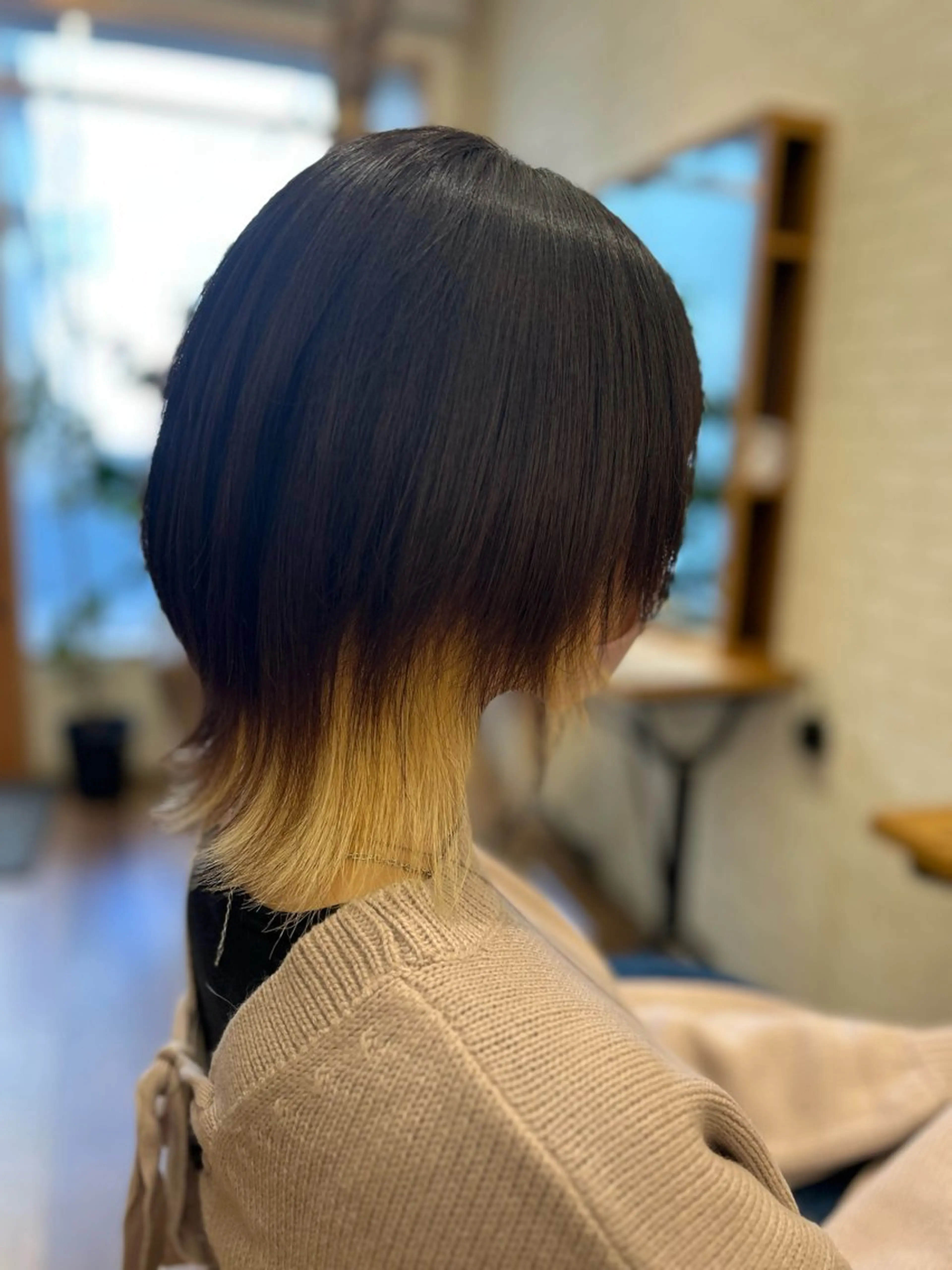 ショート ヘアカラー トリートメント agu hair fonte   大泉学園所属・園田 彩音のヘアスタイル
