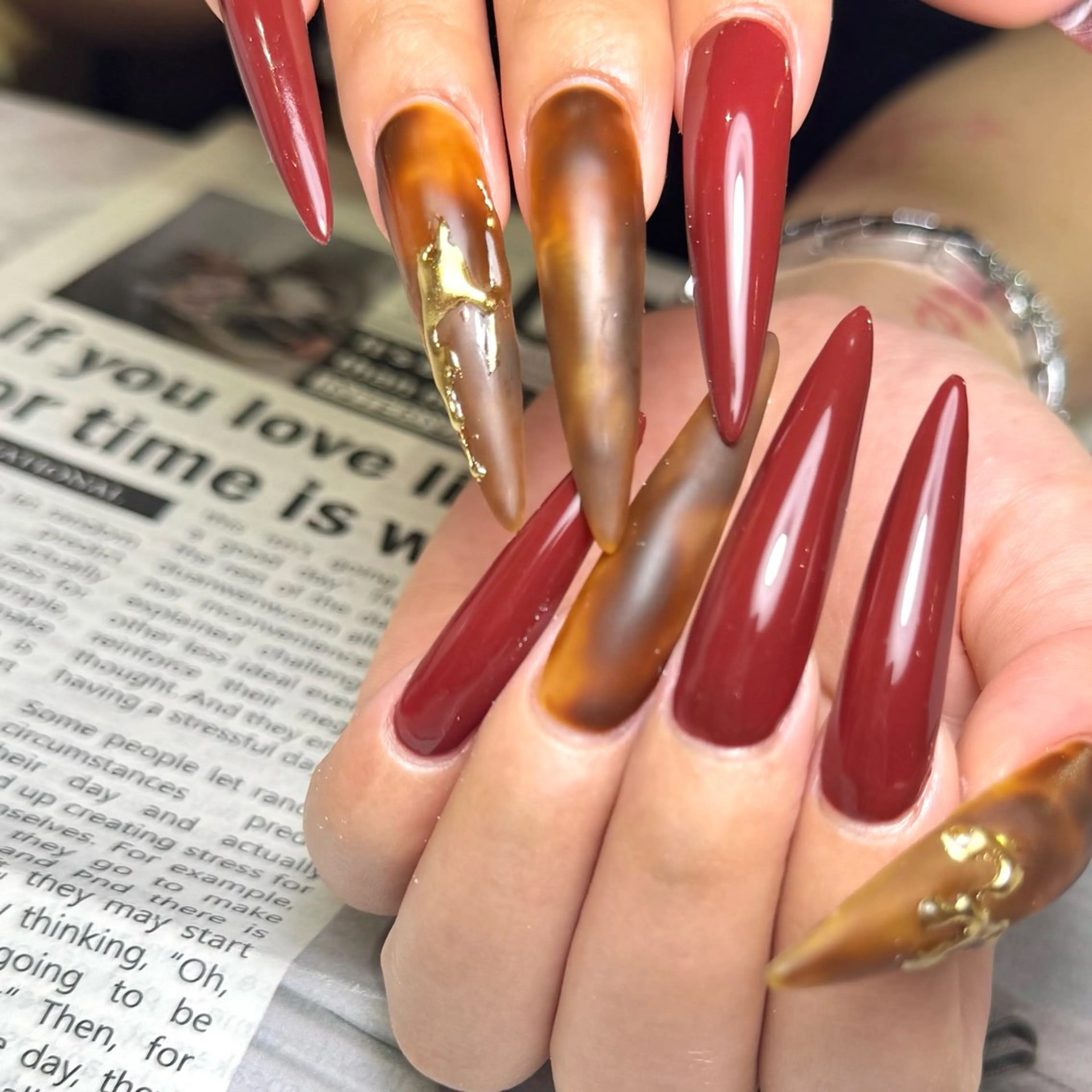 ネイル ロングネイル スカルプネイル スーパーロングネイル ハンドネイル Mnailsalon フィルイン対応サロンのネイルデザイン