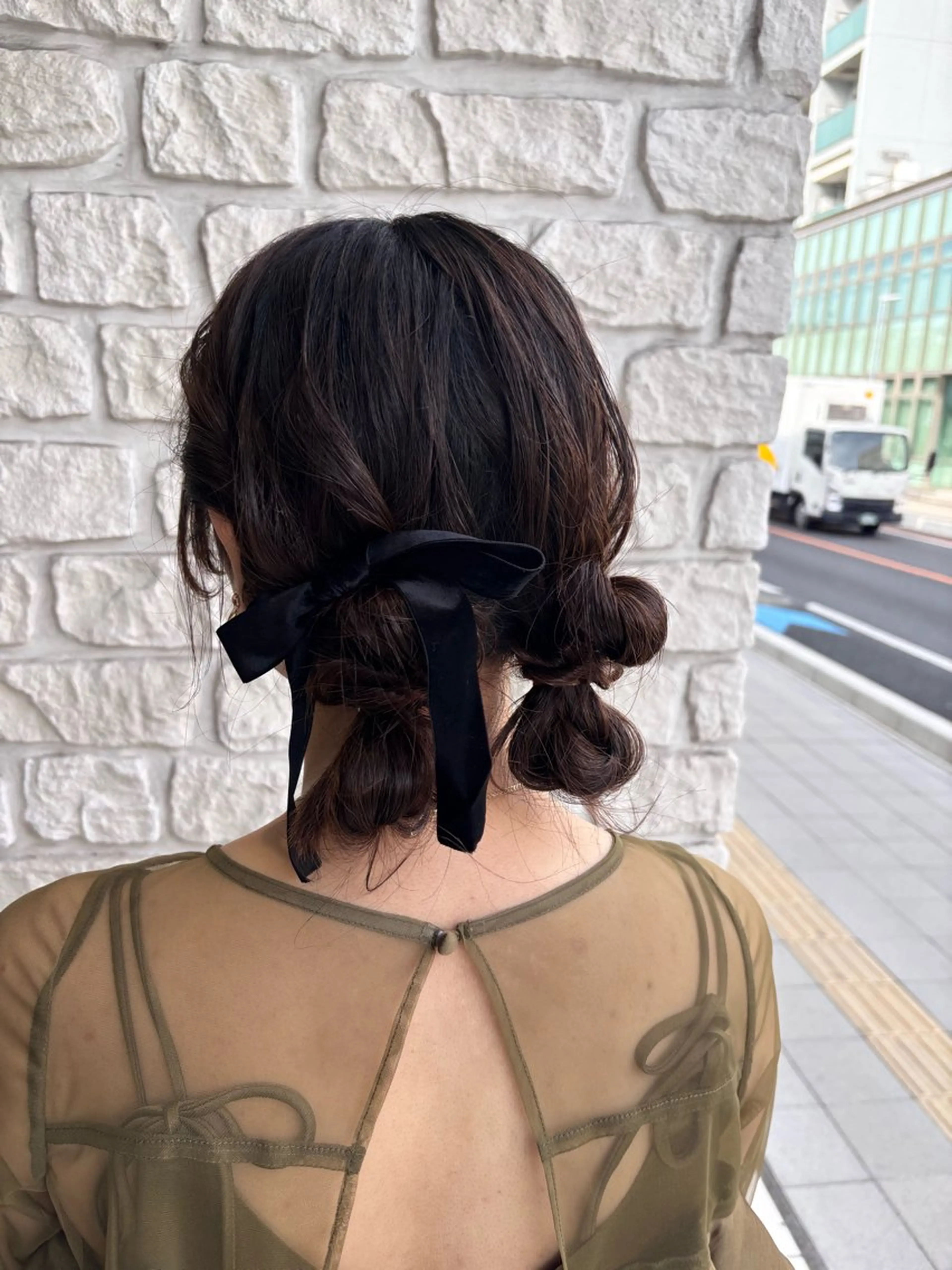 ヘアアレンジ ヘアセット 八木 瑠奈のヘアスタイル