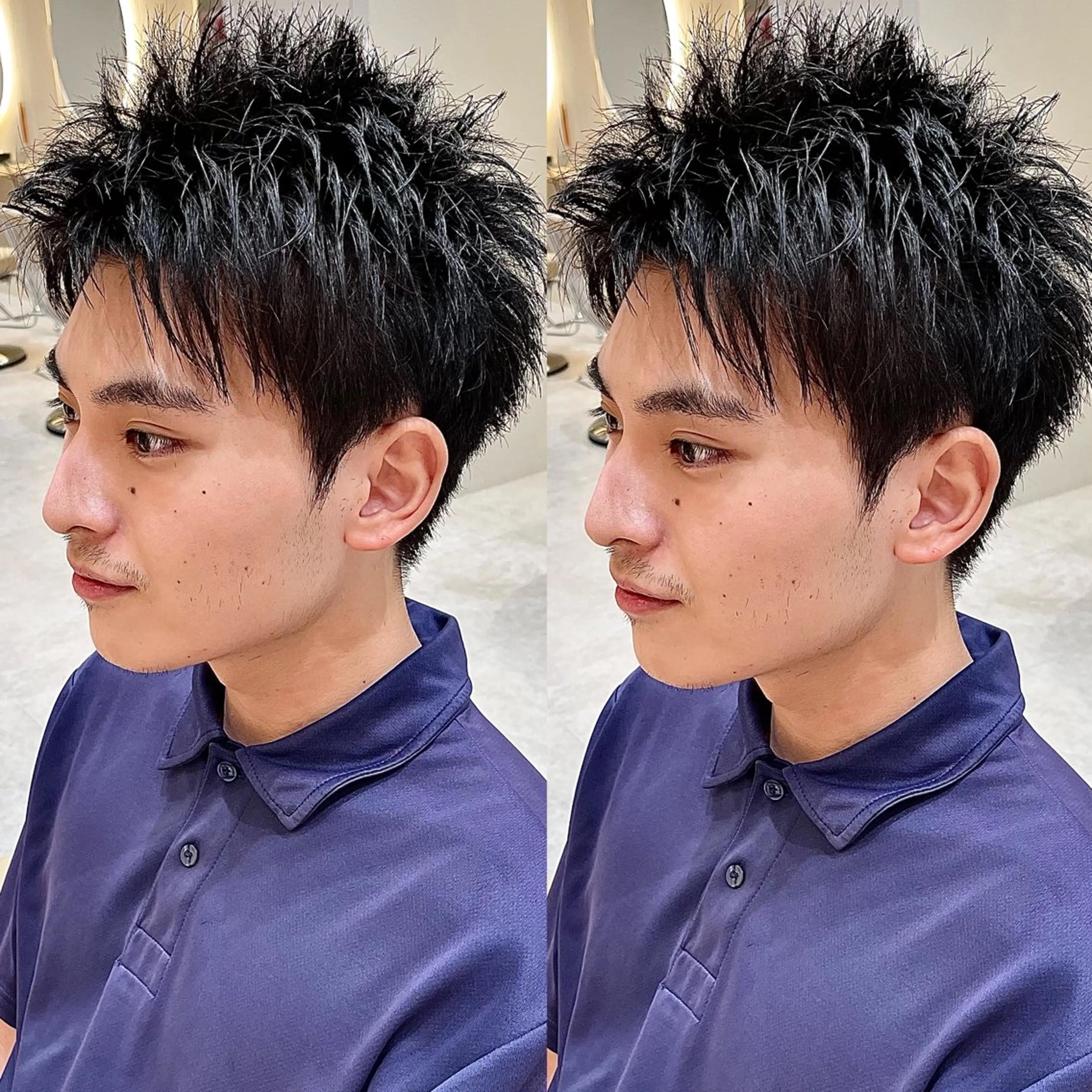 メンズ カット NO.1メンズパーマ メンズ特化　萱原大幹のヘアスタイル