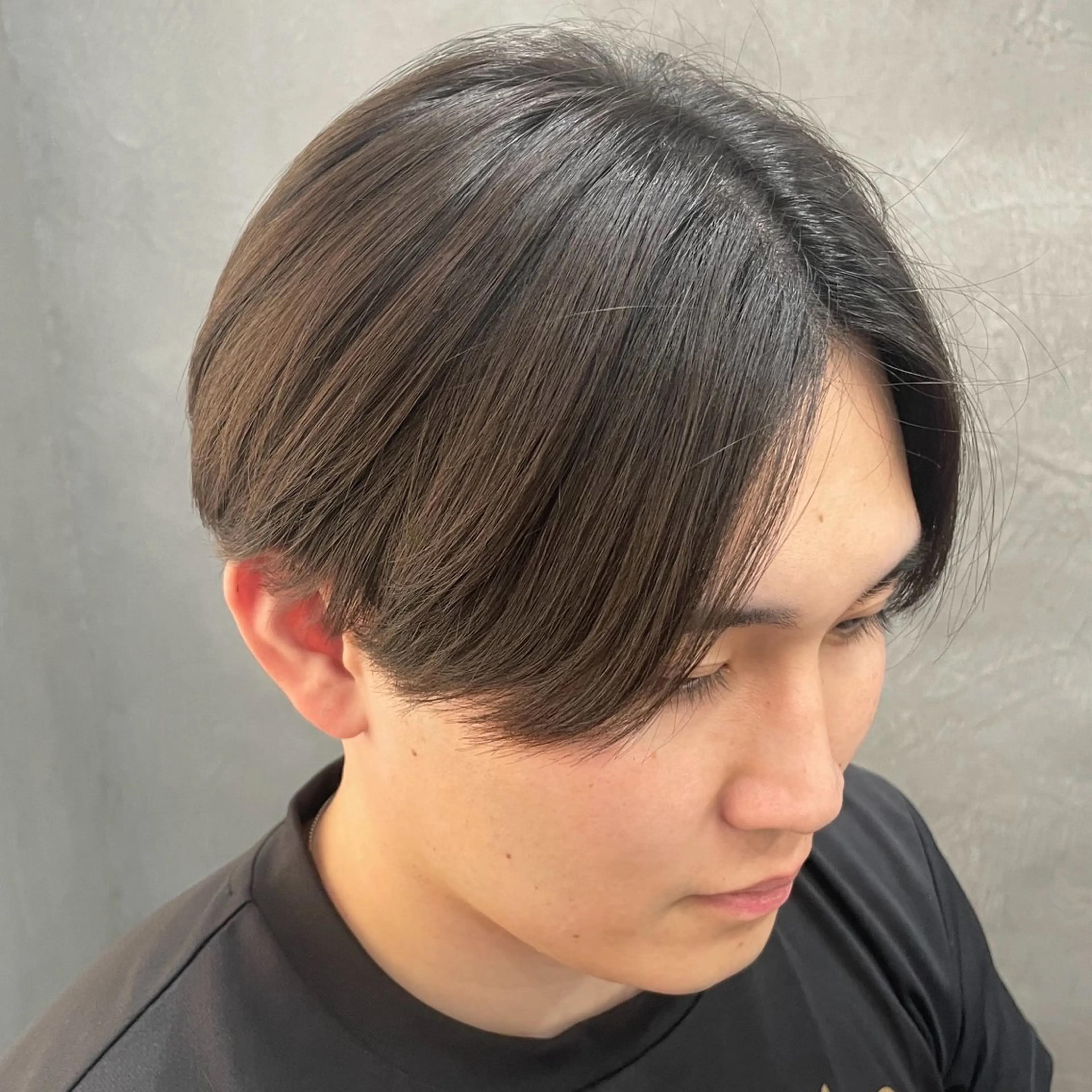 ショート メンズ おじま みつきのヘアスタイル